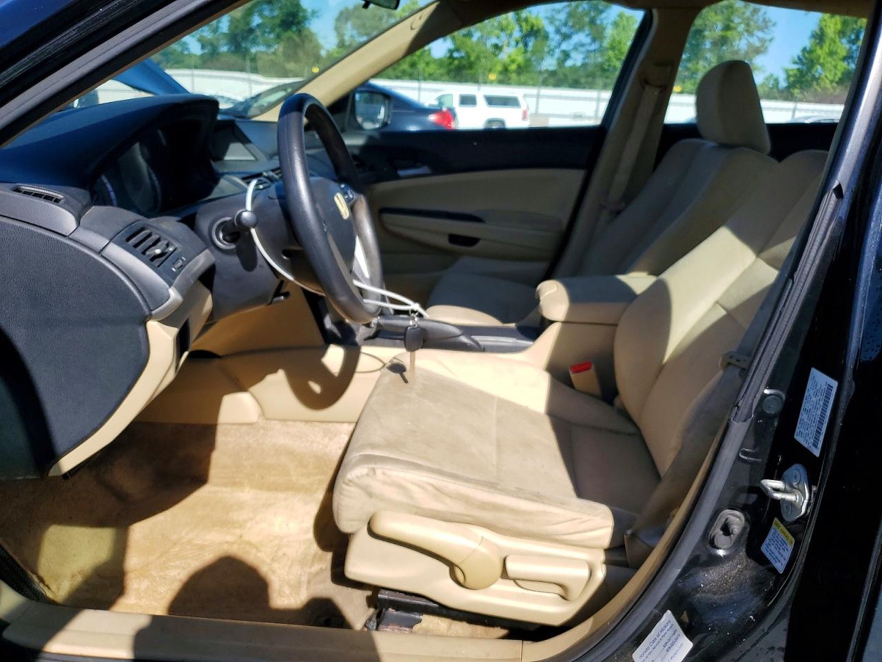 2011 Honda Accord Lx Black vin: 1HGCP2F33BA081354
