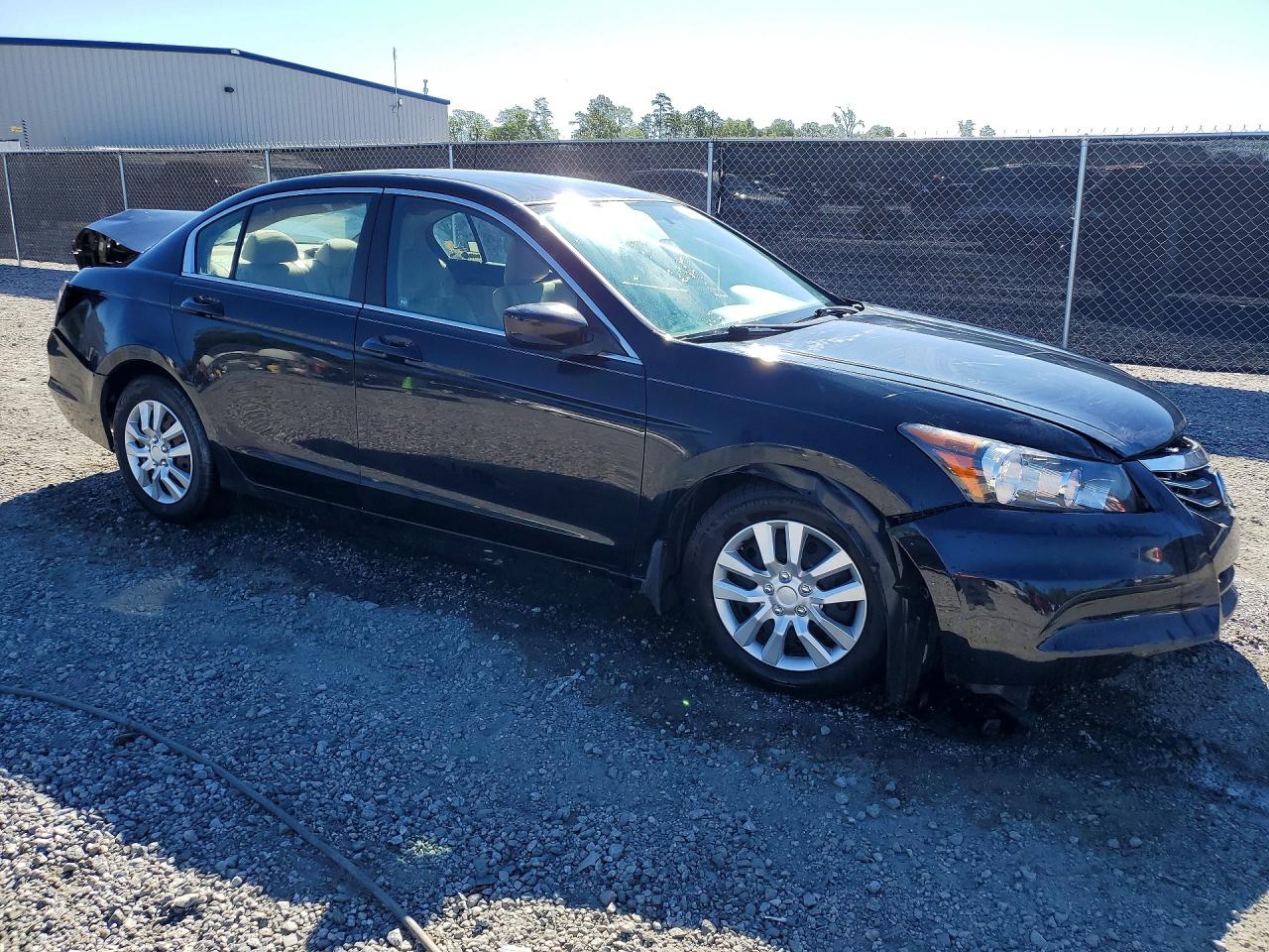 2011 Honda Accord Lx Black vin: 1HGCP2F33BA081354
