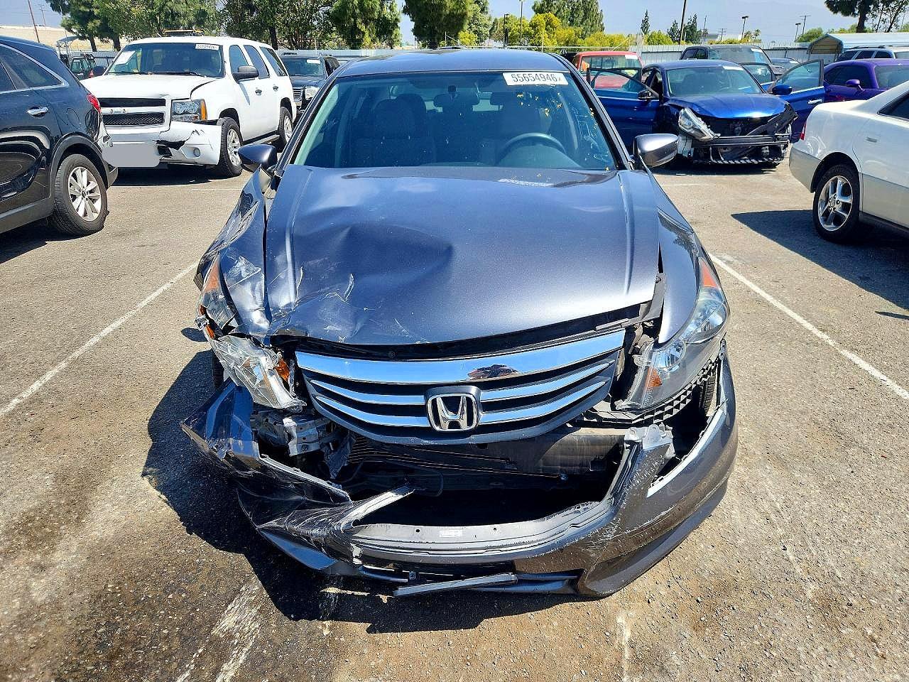 2011 Honda Accord Lx Gray vin: 1HGCP2F33BA081919