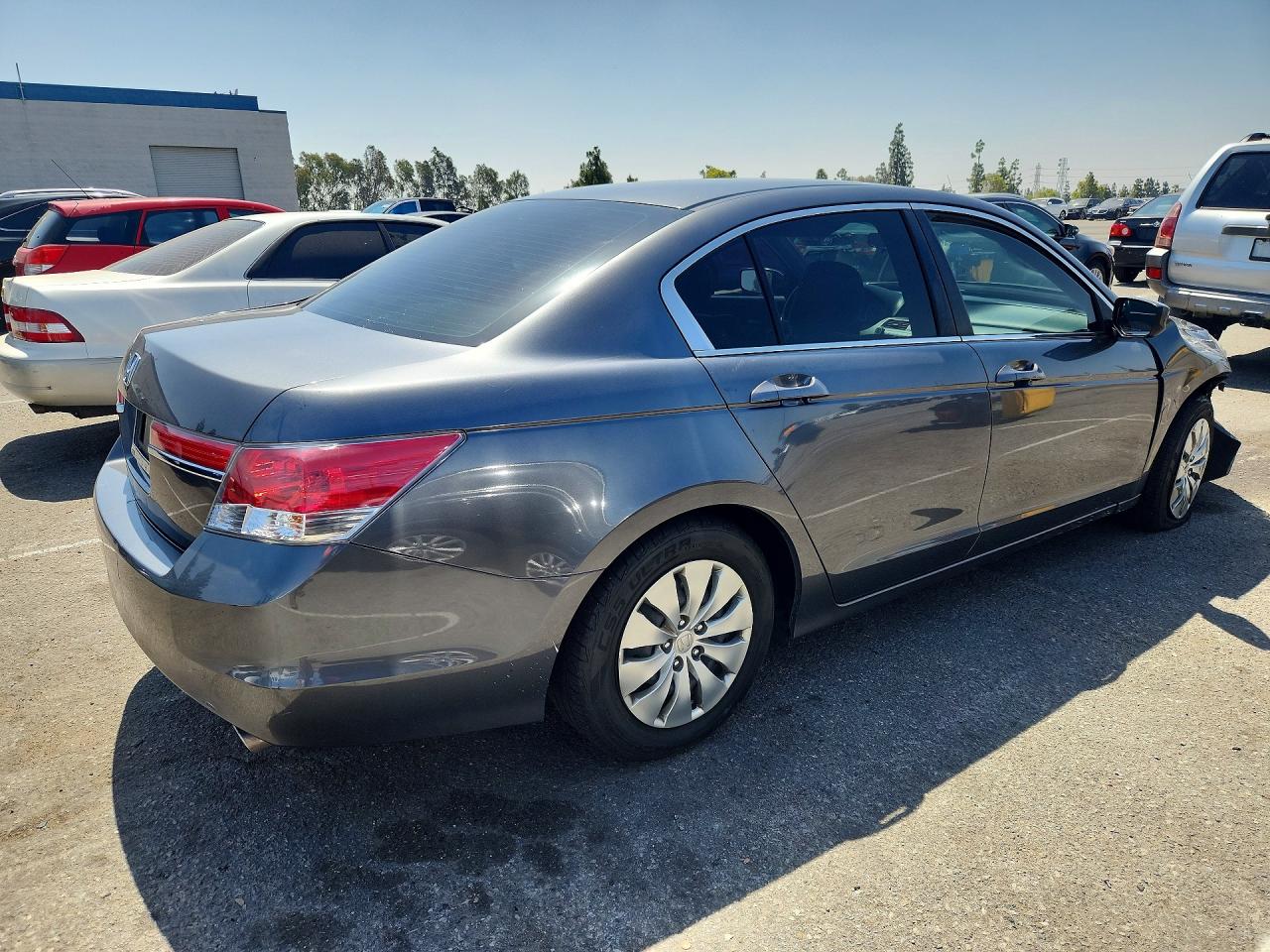 2011 Honda Accord Lx Gray vin: 1HGCP2F33BA081919