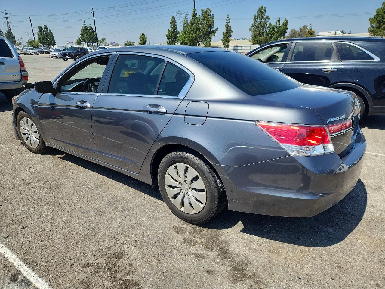 2011 Honda Accord Lx Gray vin: 1HGCP2F33BA081919