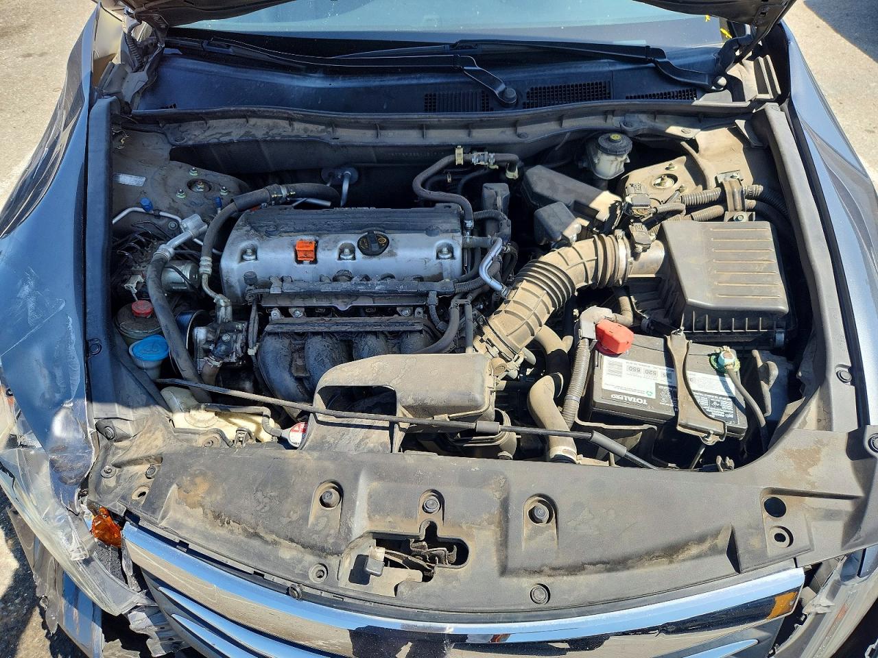 2011 Honda Accord Lx Gray vin: 1HGCP2F33BA081919