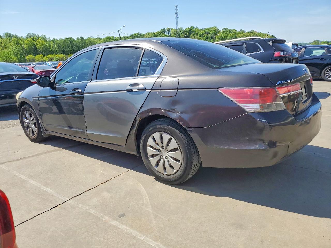 2011 Honda Accord Lx Gray vin: 1HGCP2F33BA082892