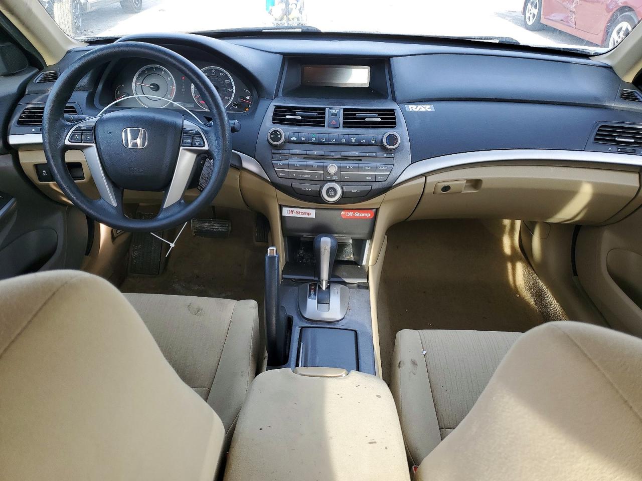 2011 Honda Accord Lx White vin: 1HGCP2F33BA093200