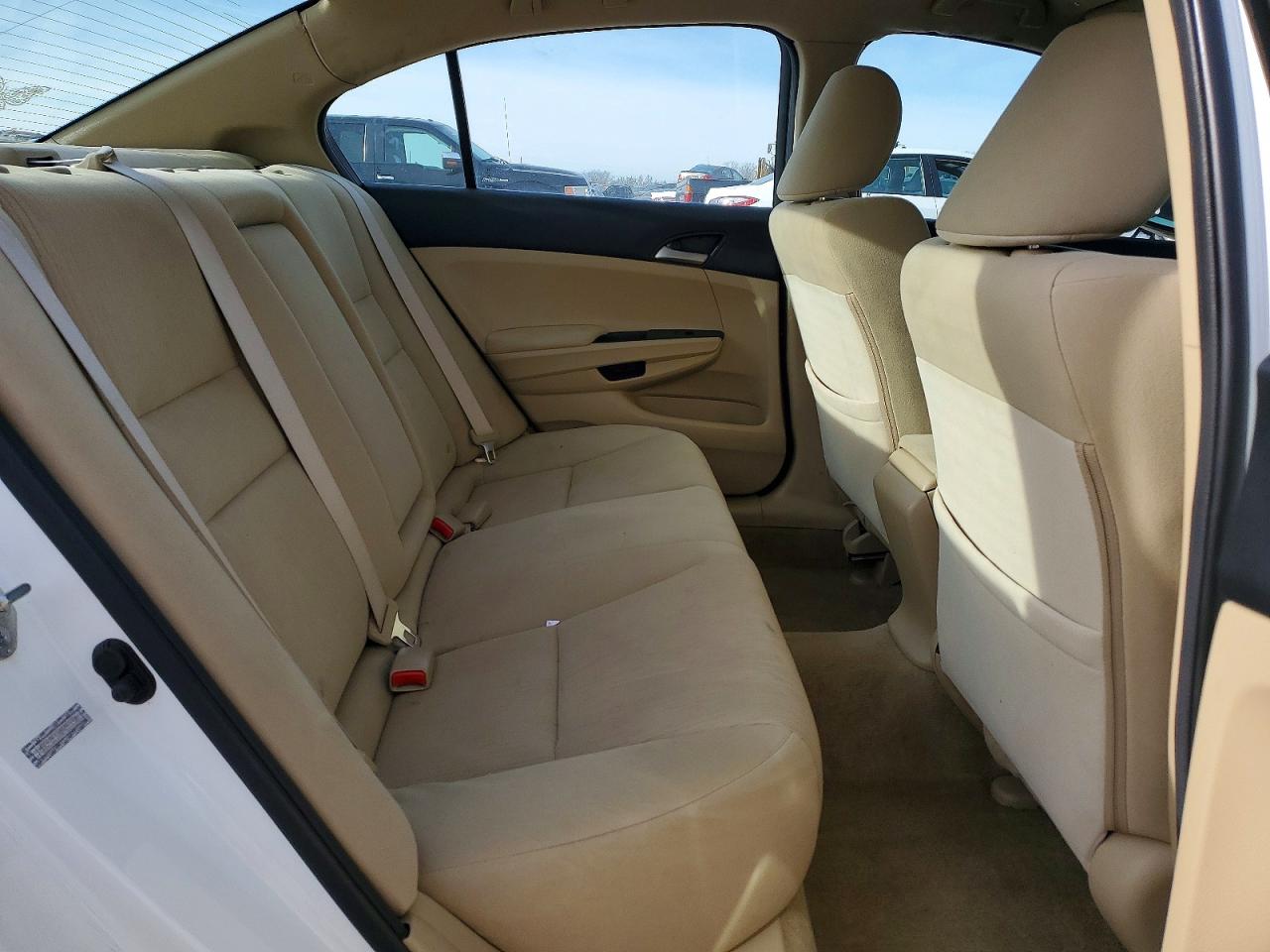 2011 Honda Accord Lx White vin: 1HGCP2F33BA093200