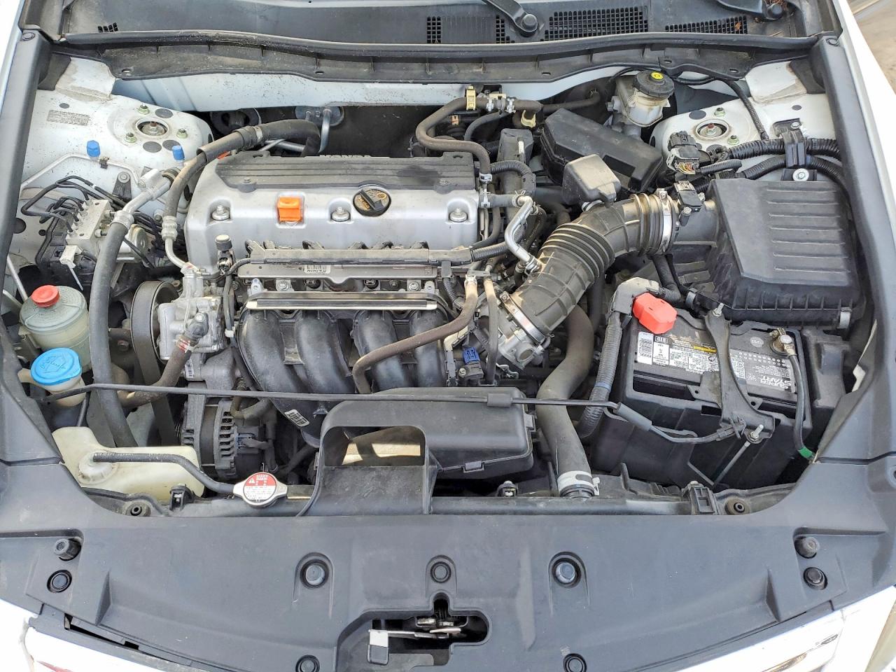 2011 Honda Accord Lx White vin: 1HGCP2F33BA093200