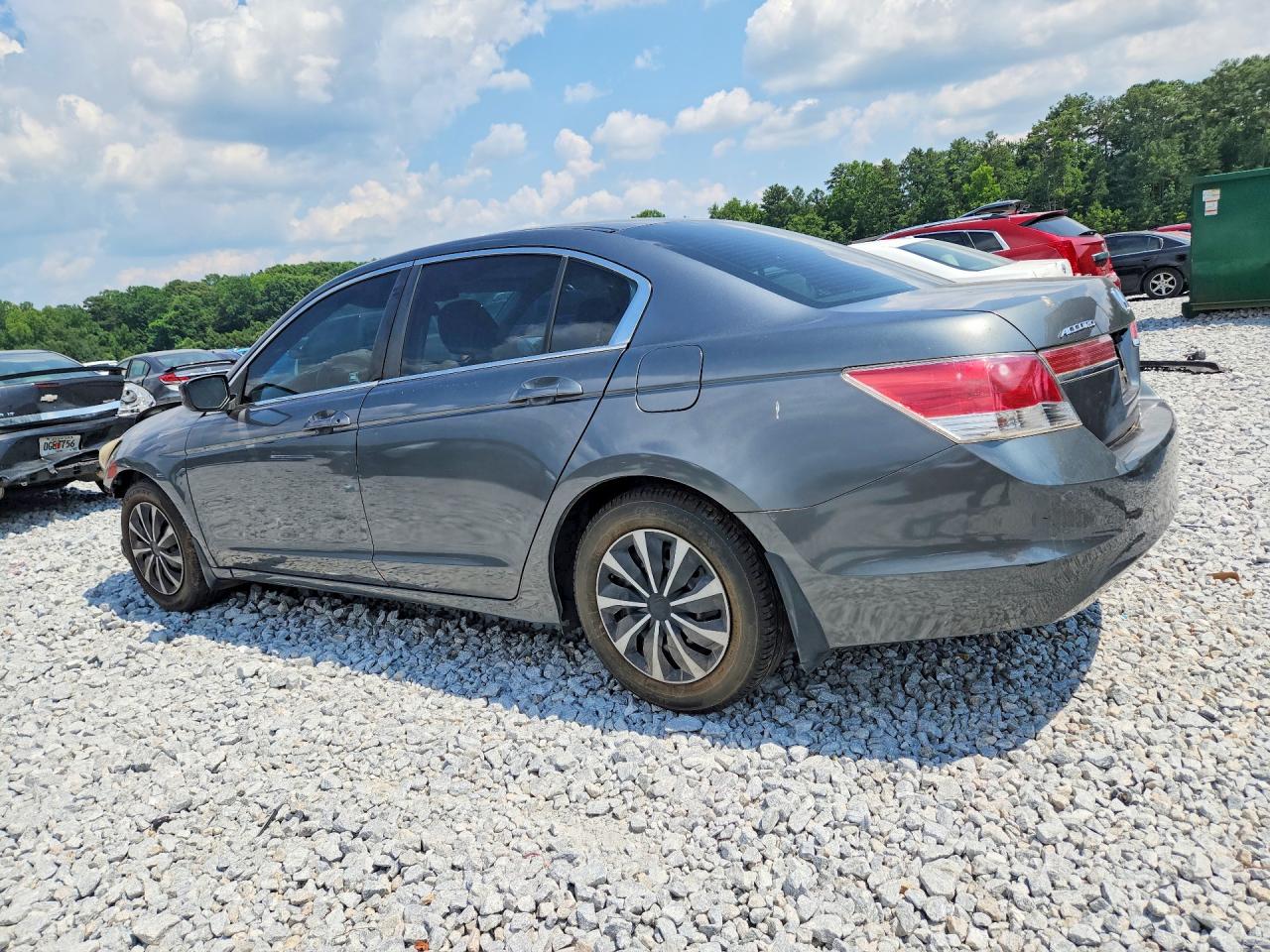 2011 Honda Accord Lx Gray vin: 1HGCP2F33BA095982