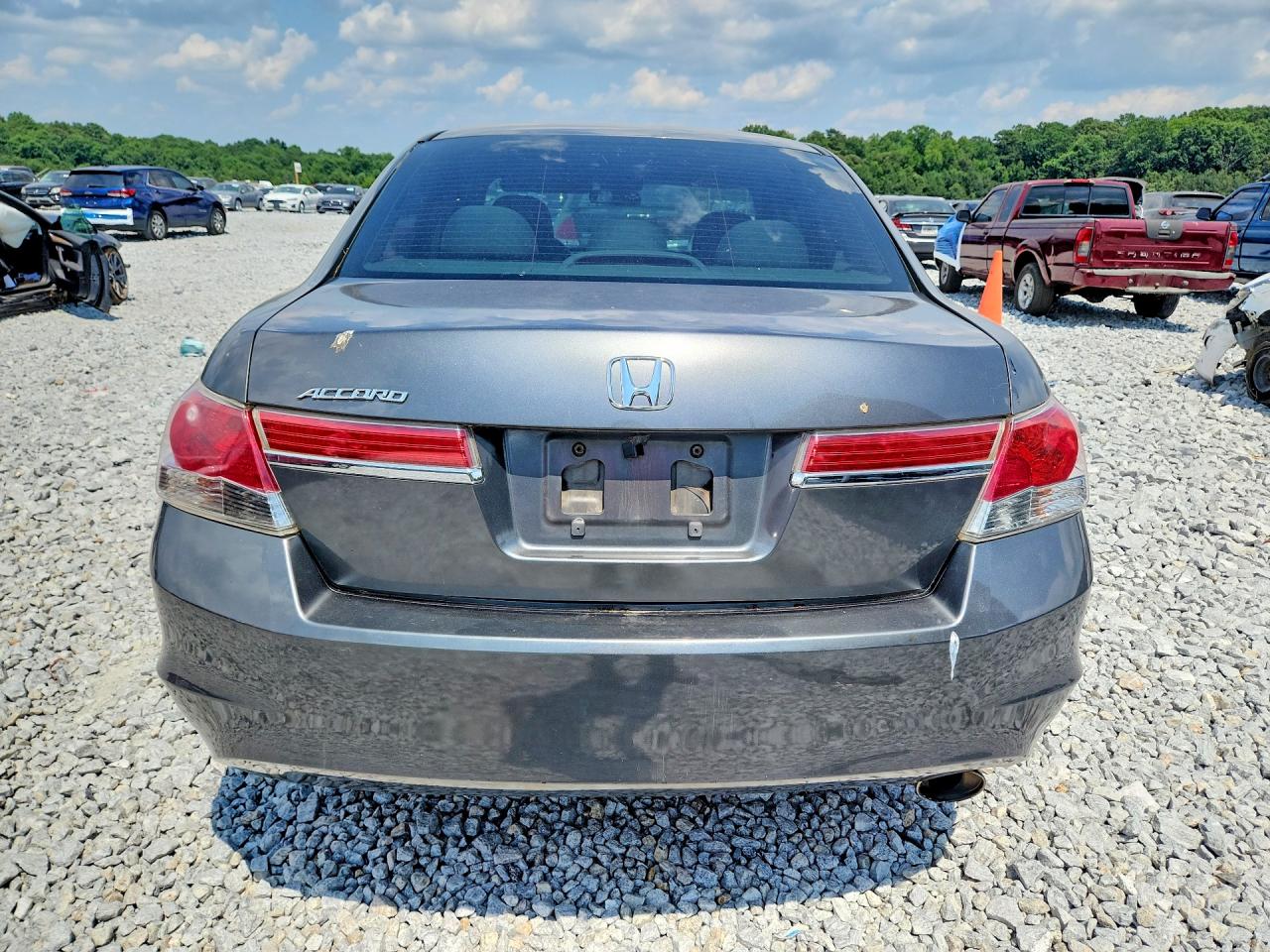 2011 Honda Accord Lx Gray vin: 1HGCP2F33BA095982