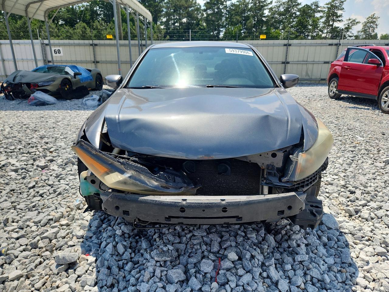2011 Honda Accord Lx Gray vin: 1HGCP2F33BA095982