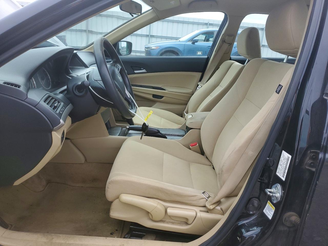 2011 Honda Accord Lx Black vin: 1HGCP2F33BA122498
