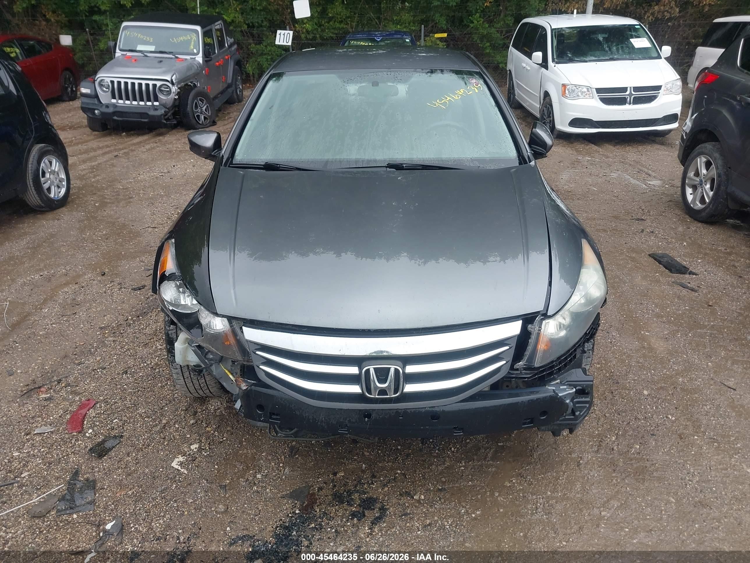 2011 Honda Accord 2.4 Lx Gray vin: 1HGCP2F33BA135770