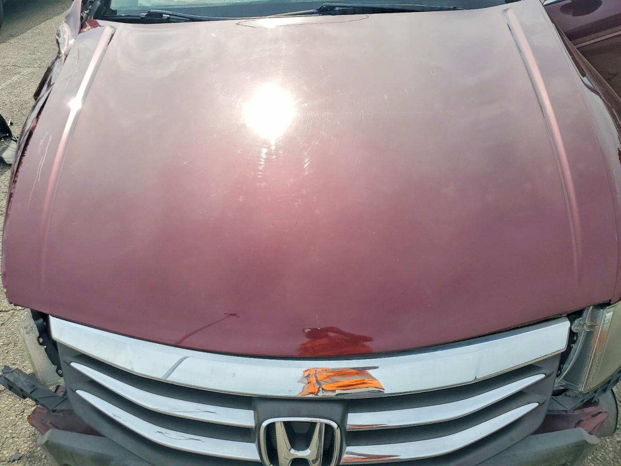 2011 Honda Accord Lx Burgundy vin: 1HGCP2F33BA151029