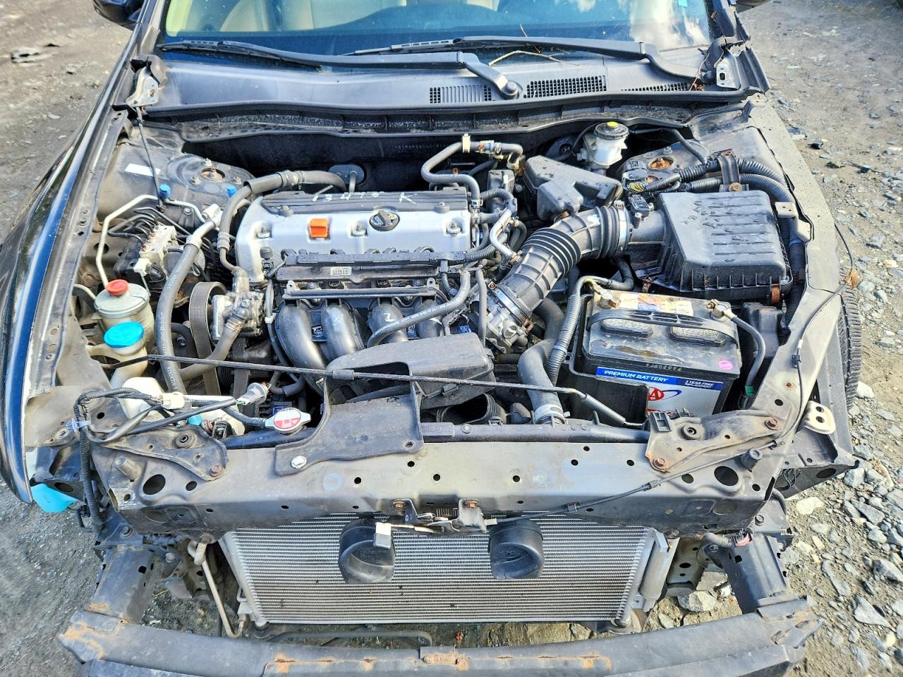 2012 Honda Accord Lx Black vin: 1HGCP2F33CA019146