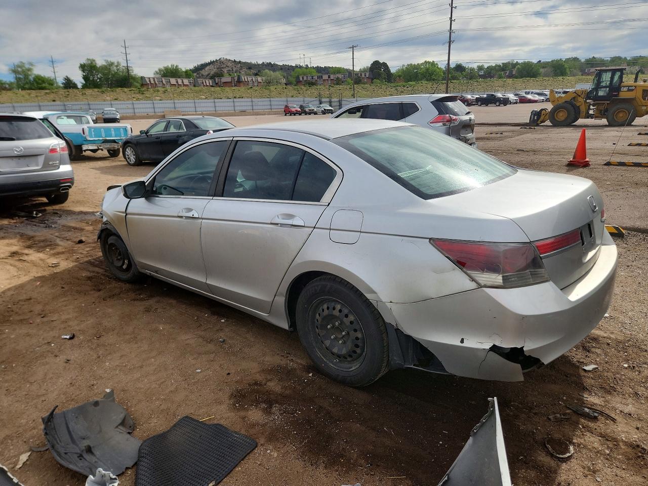 2012 Honda Accord Lx Silver vin: 1HGCP2F33CA027909