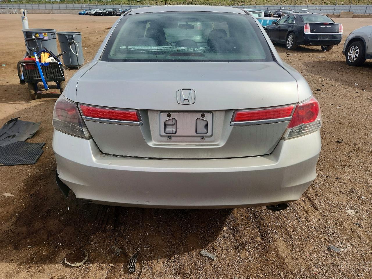 2012 Honda Accord Lx Silver vin: 1HGCP2F33CA027909