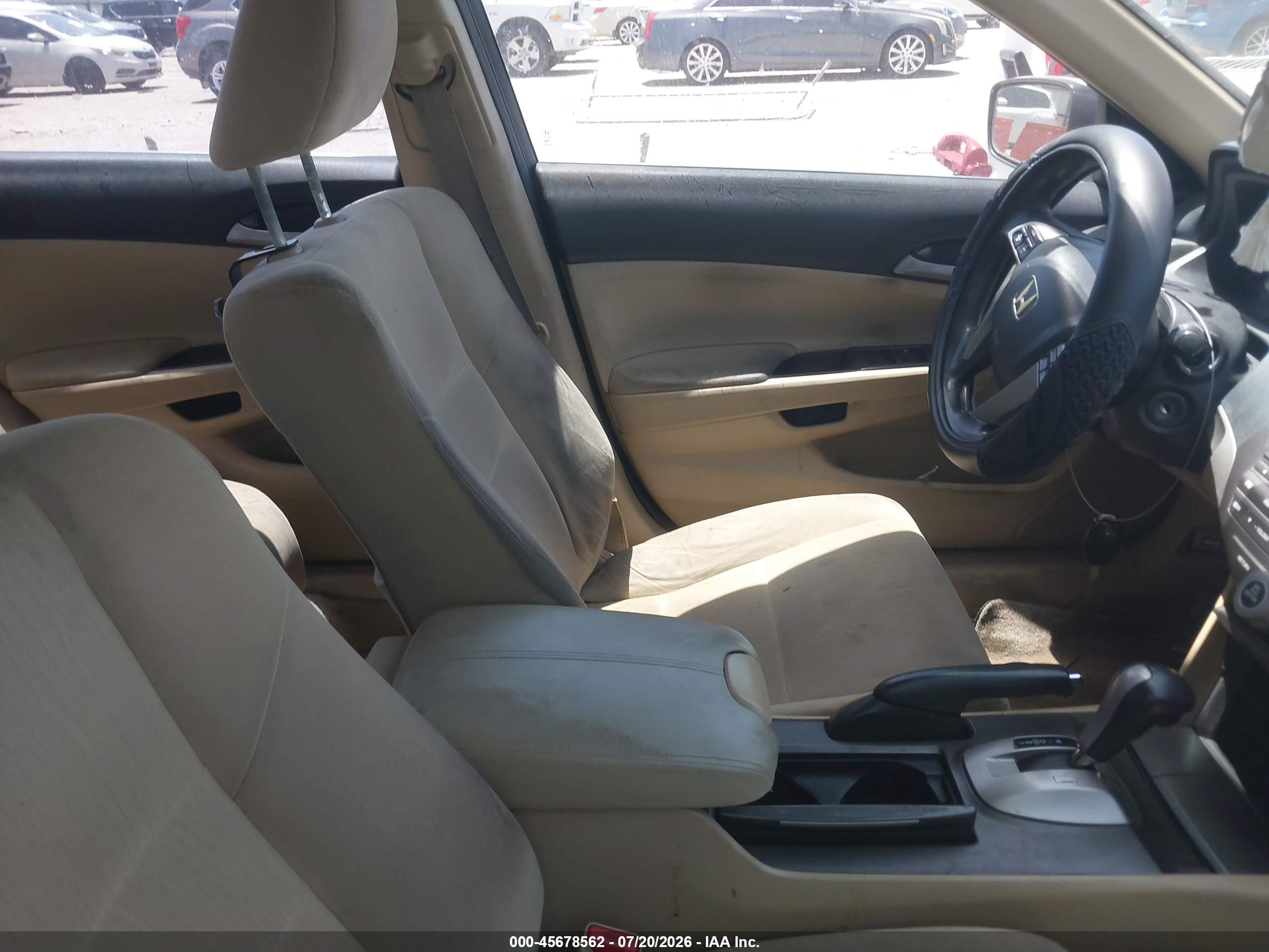 2012 Honda Accord Sdn Lx White vin: 1HGCP2F33CA030423