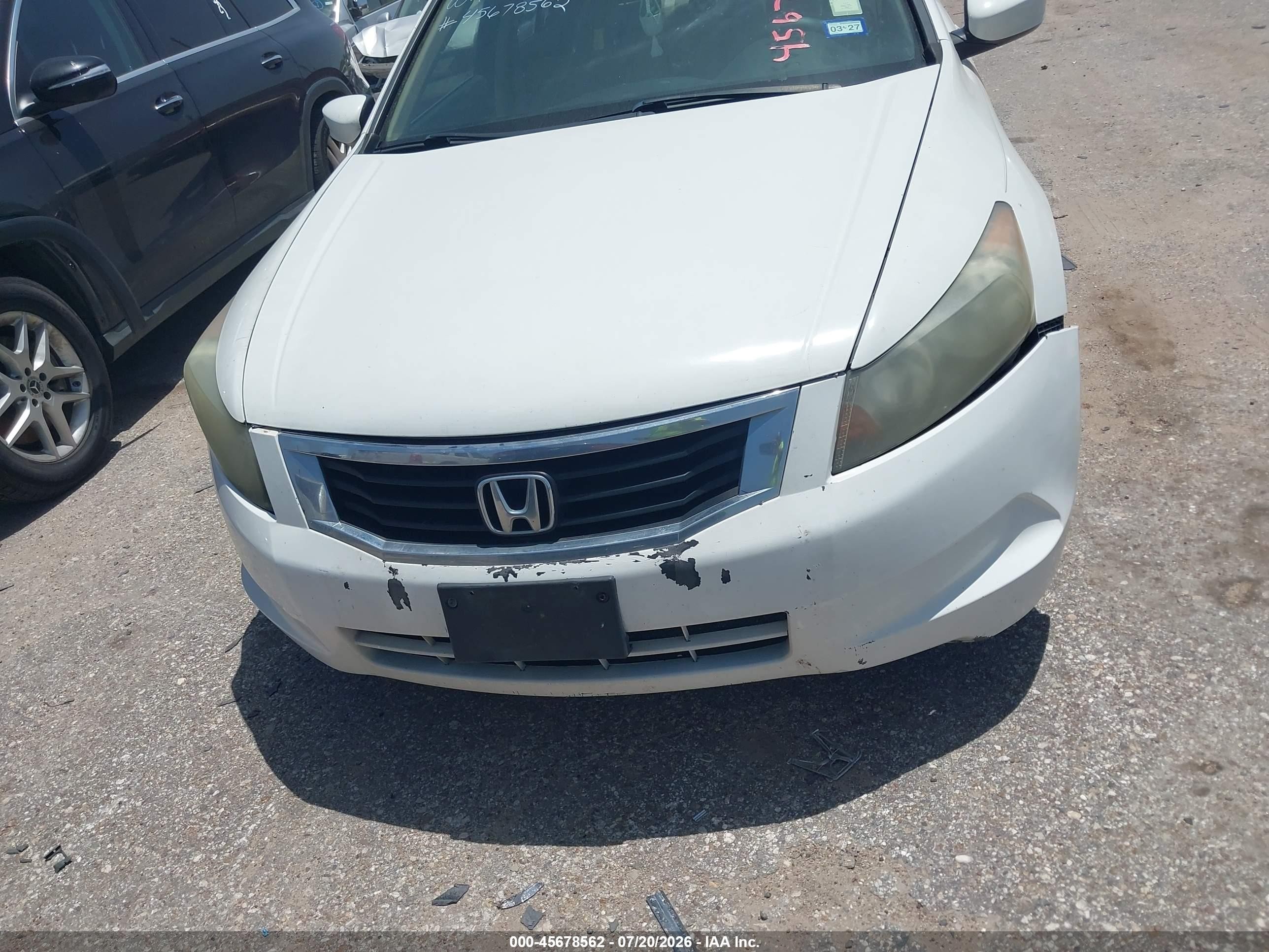 2012 Honda Accord Sdn Lx White vin: 1HGCP2F33CA030423