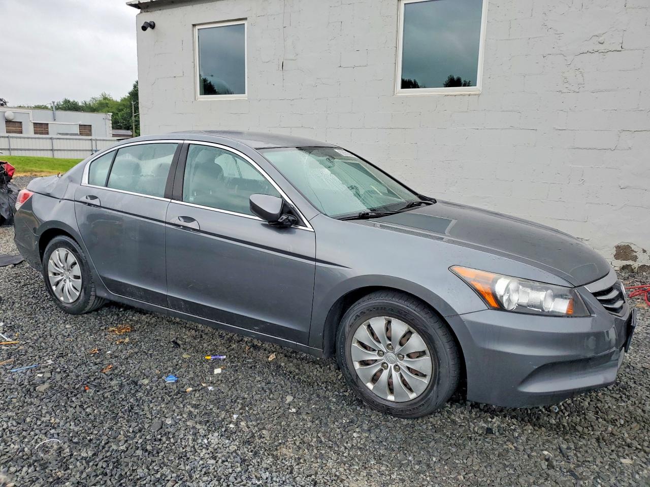 2012 Honda Accord Lx Gray vin: 1HGCP2F33CA031653
