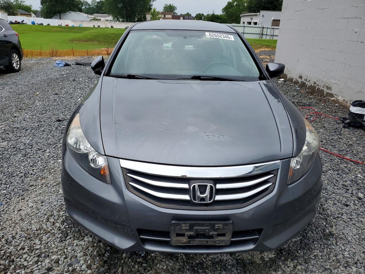 2012 Honda Accord Lx Gray vin: 1HGCP2F33CA031653