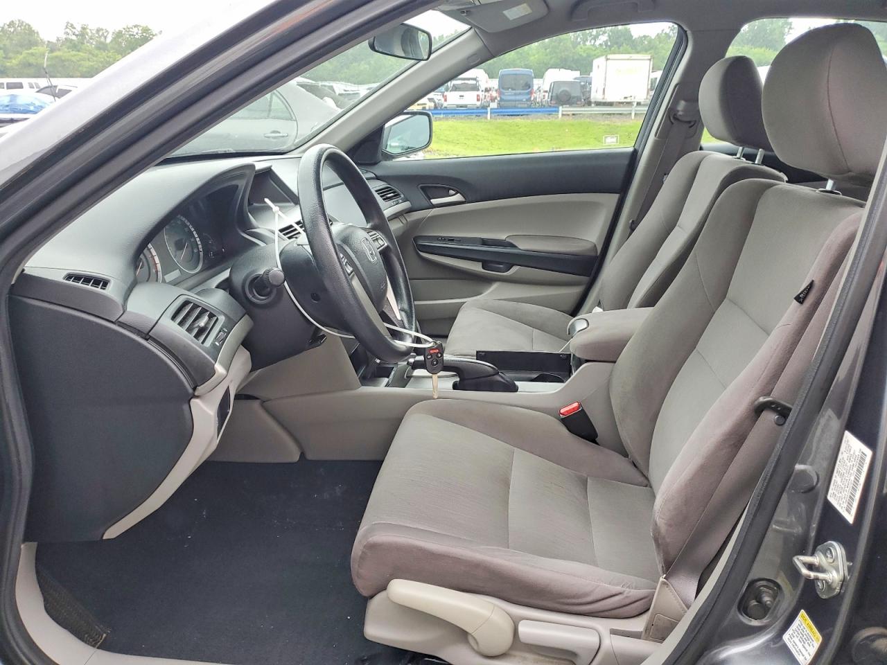 2012 Honda Accord Lx Gray vin: 1HGCP2F33CA031653