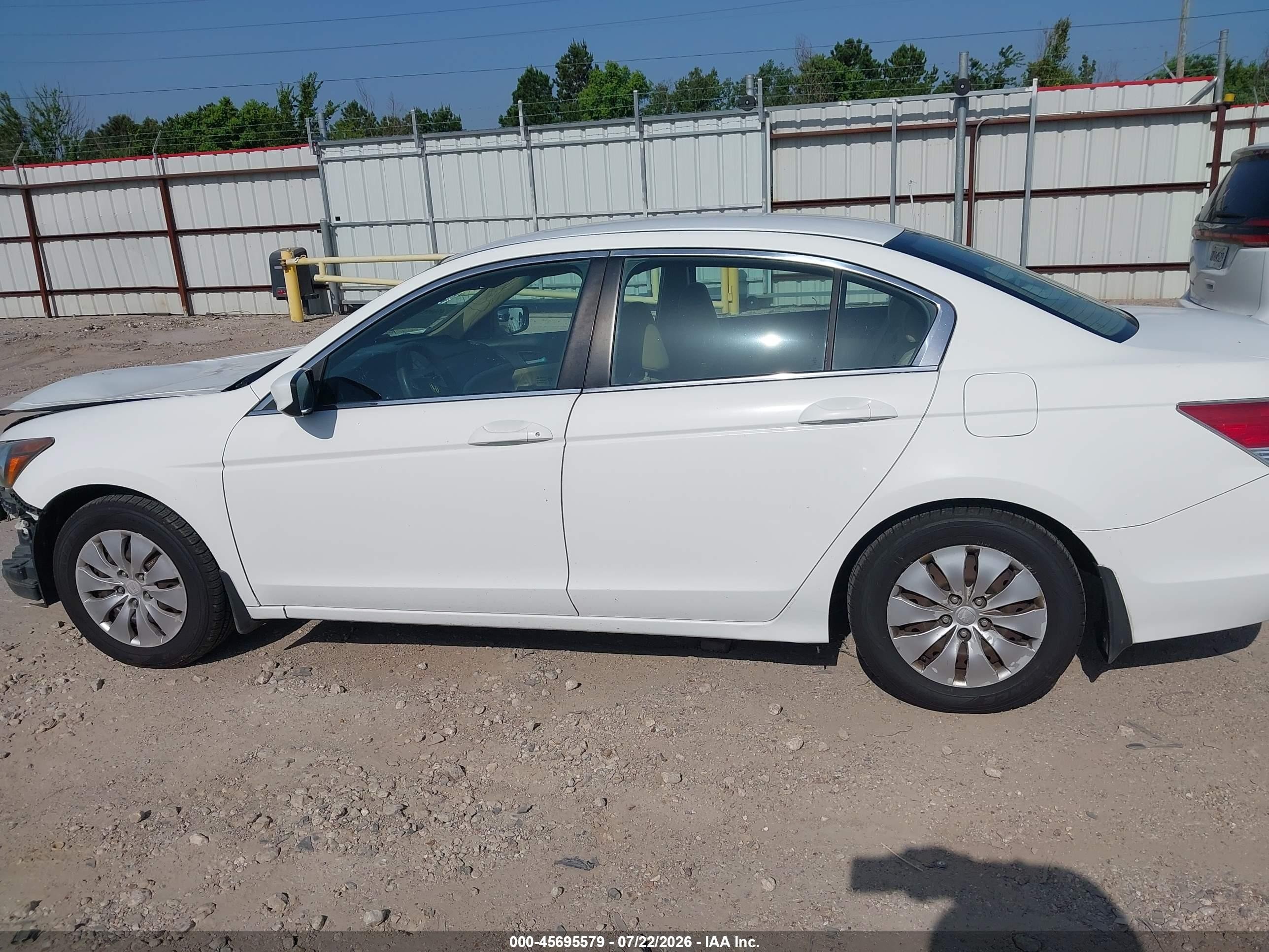 2012 Honda Accord Sdn Lx White vin: 1HGCP2F33CA053507