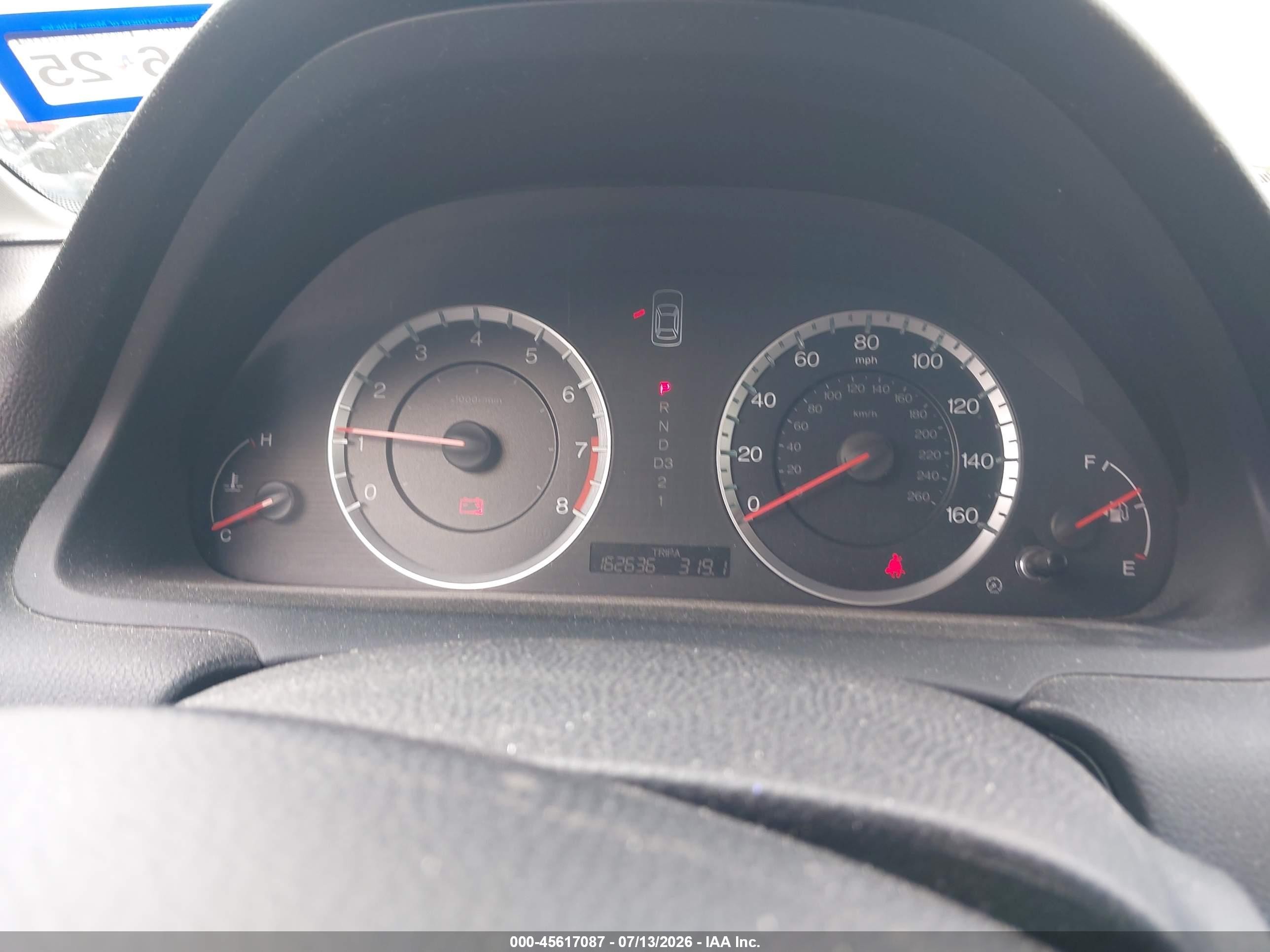 2012 Honda Accord Sdn Lx Синий vin: 1HGCP2F33CA078827