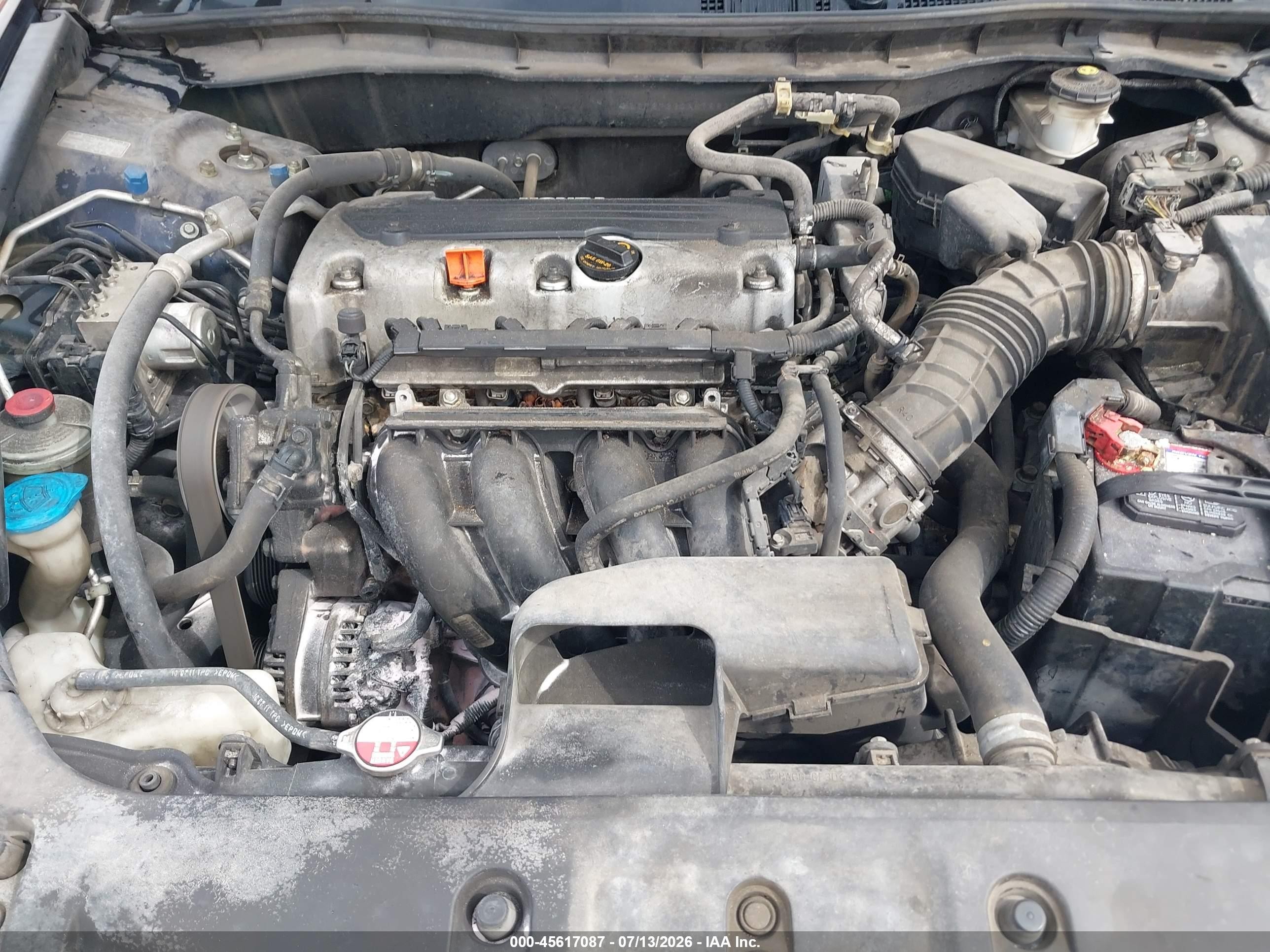 2012 Honda Accord Sdn Lx Синий vin: 1HGCP2F33CA078827