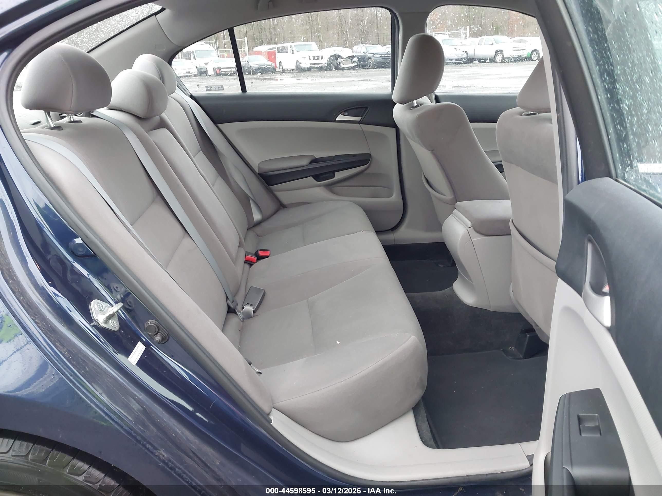 2012 Honda Accord 2.4 Lx Dark Blue vin: 1HGCP2F33CA088015