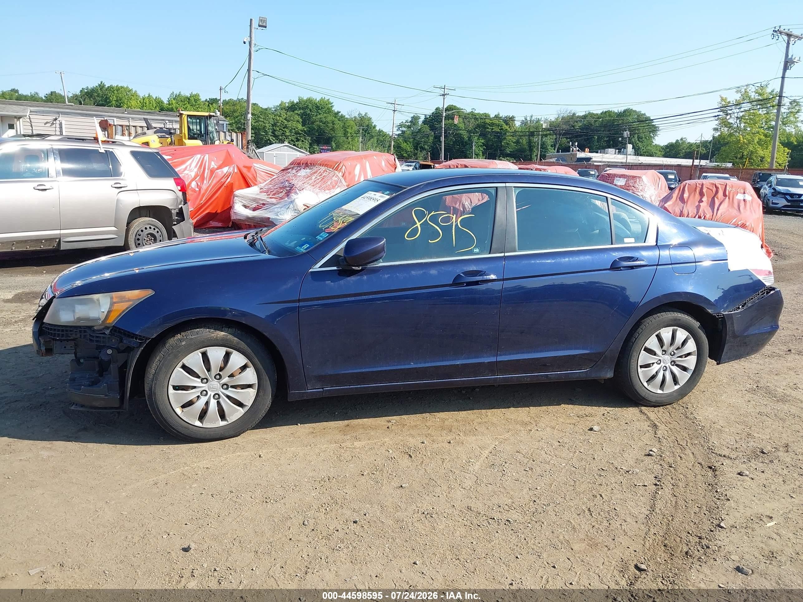 2012 Honda Accord 2.4 Lx Dark Blue vin: 1HGCP2F33CA088015