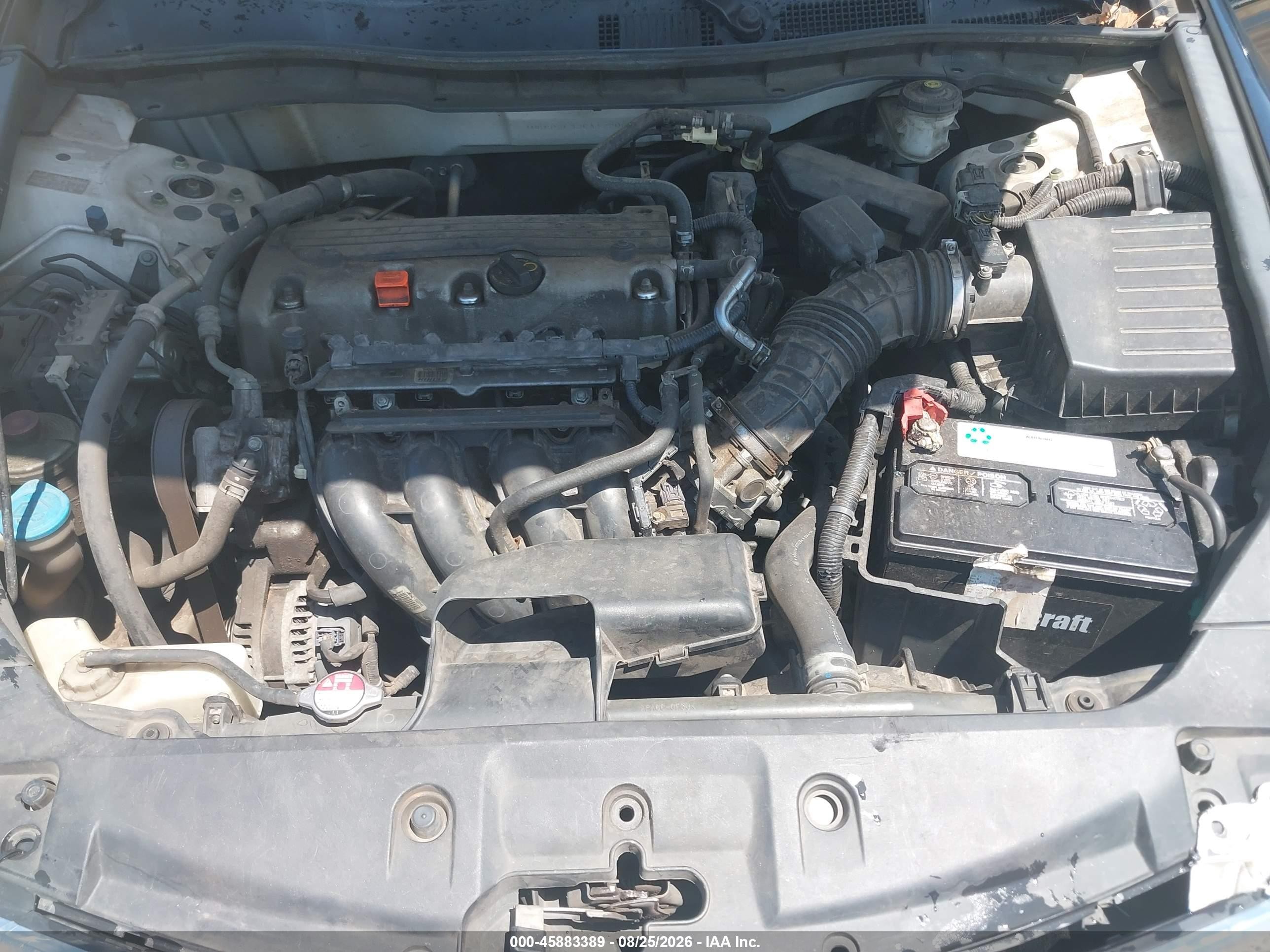 2012 Honda Accord Sdn Lx Black vin: 1HGCP2F33CA122051