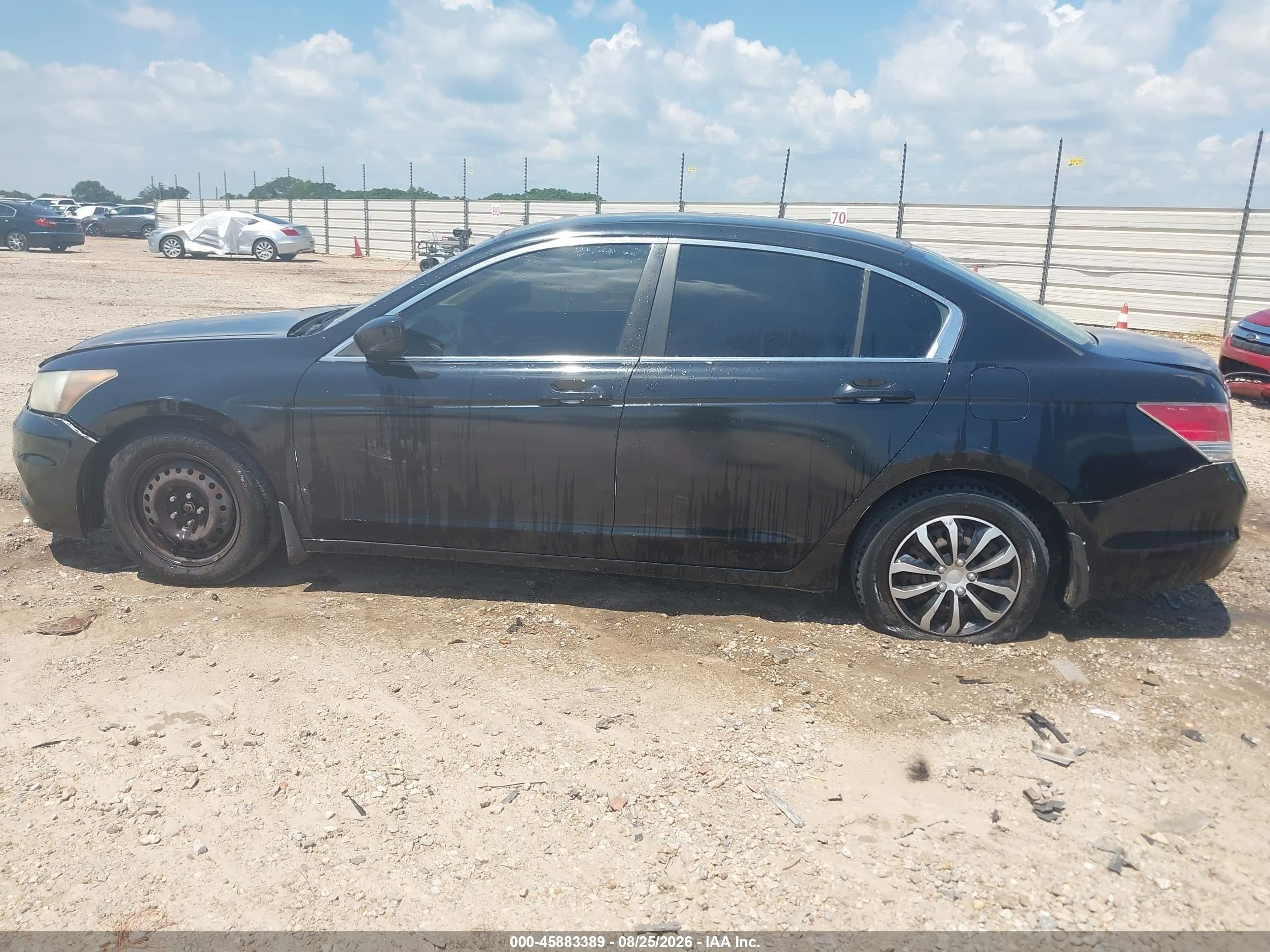 2012 Honda Accord Sdn Lx Black vin: 1HGCP2F33CA122051