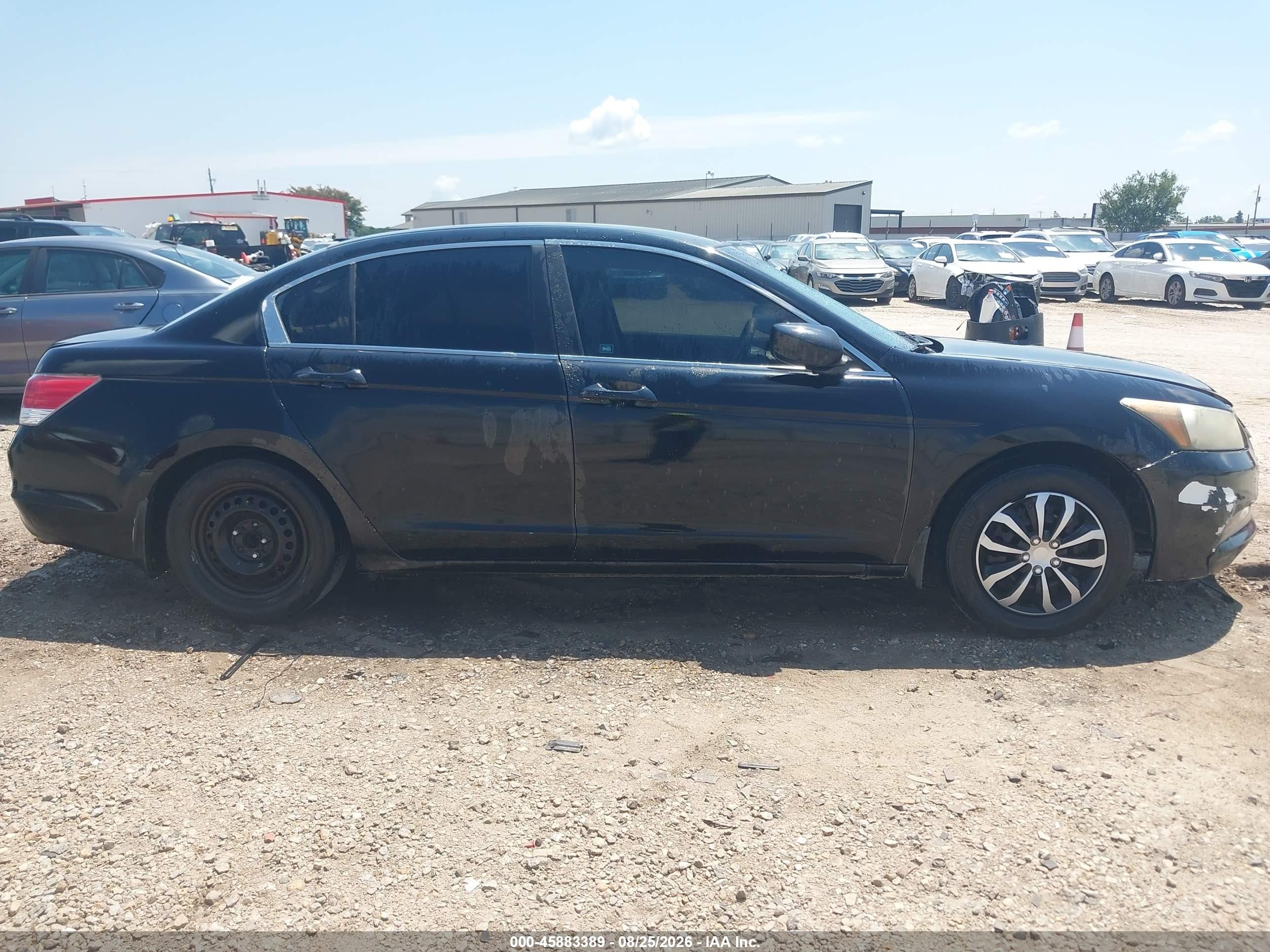 2012 Honda Accord Sdn Lx Black vin: 1HGCP2F33CA122051