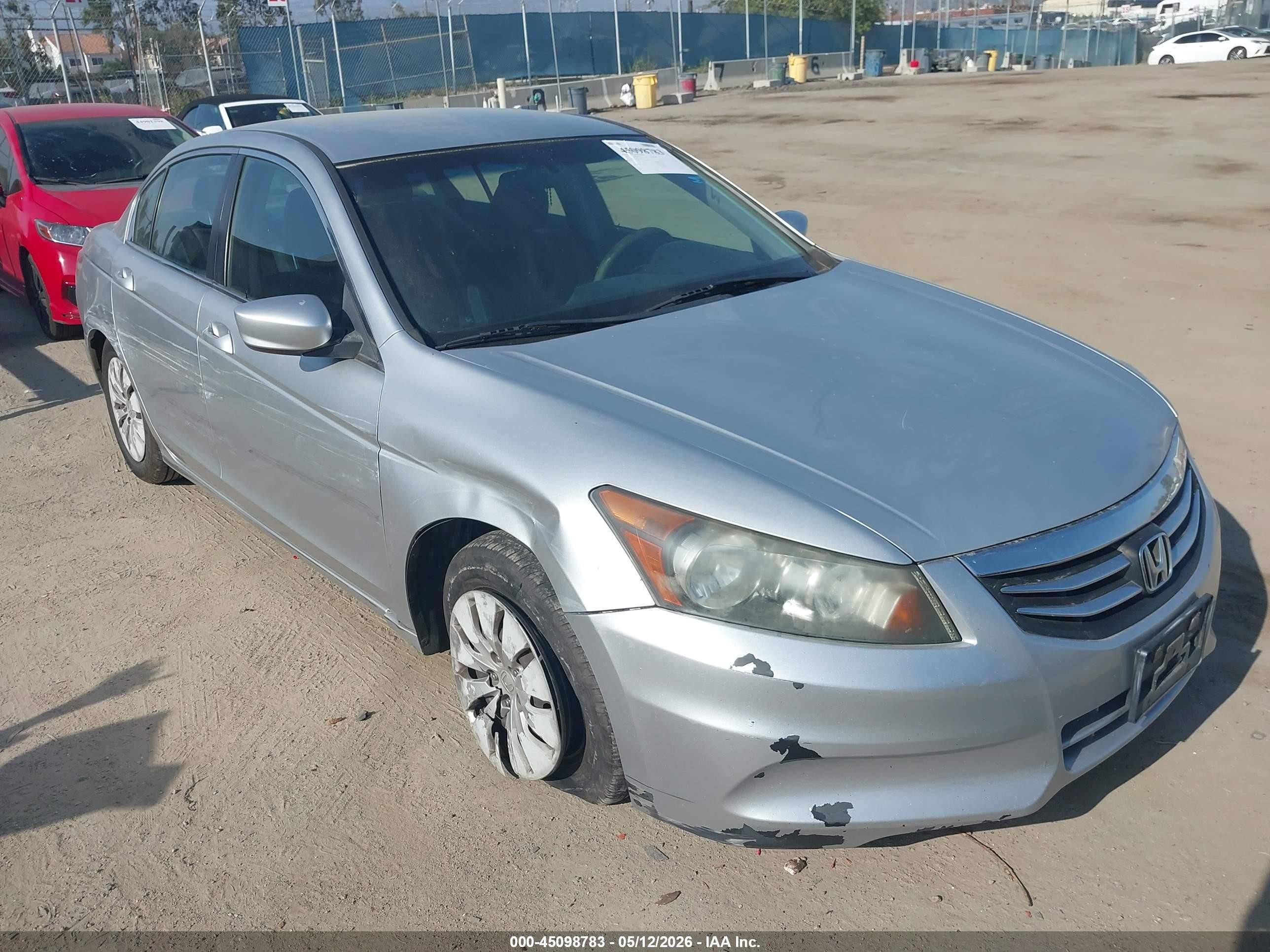 2012 Honda Accord 2.4 Lx Gray vin: 1HGCP2F33CA133163