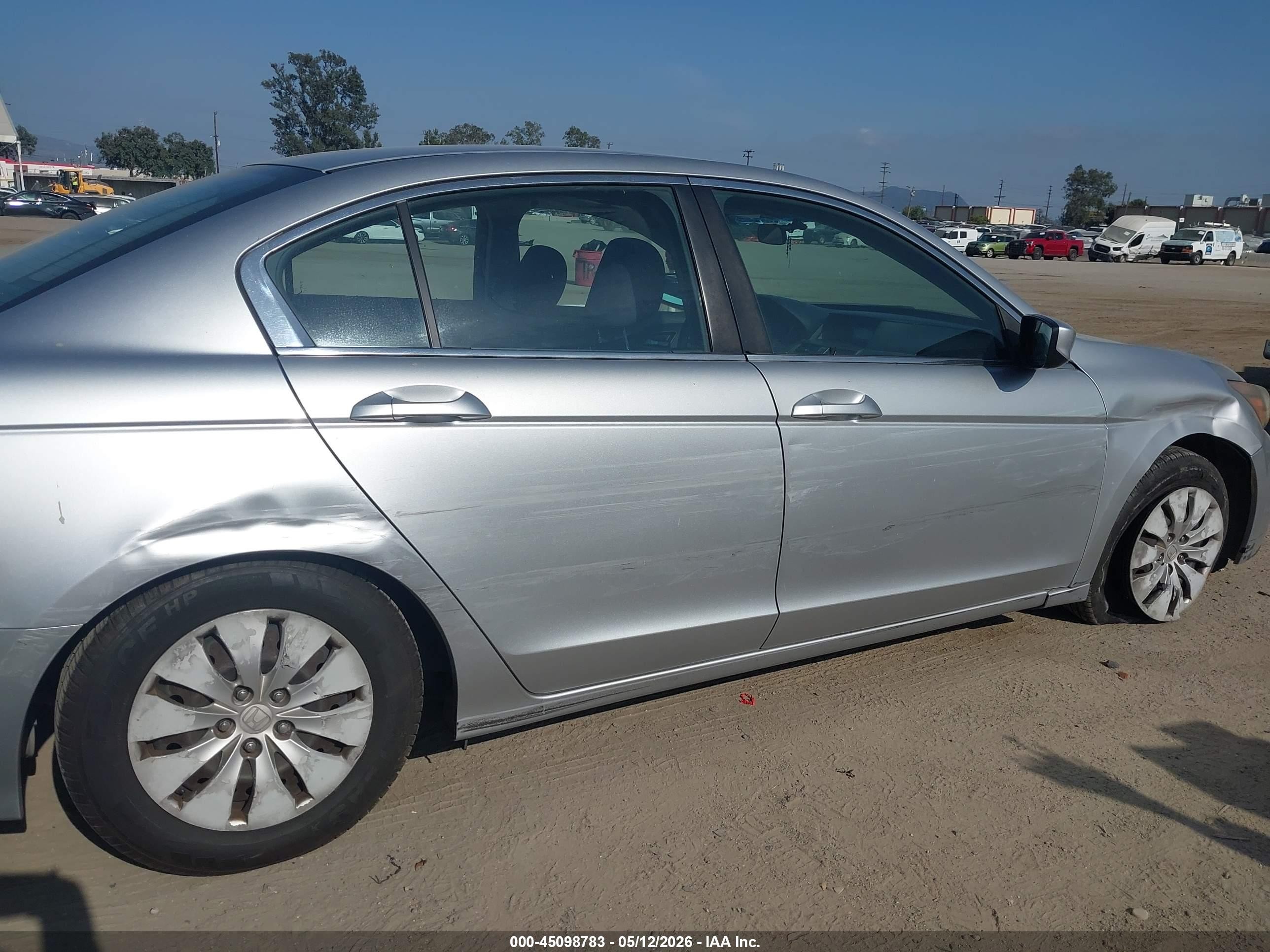 2012 Honda Accord 2.4 Lx Gray vin: 1HGCP2F33CA133163