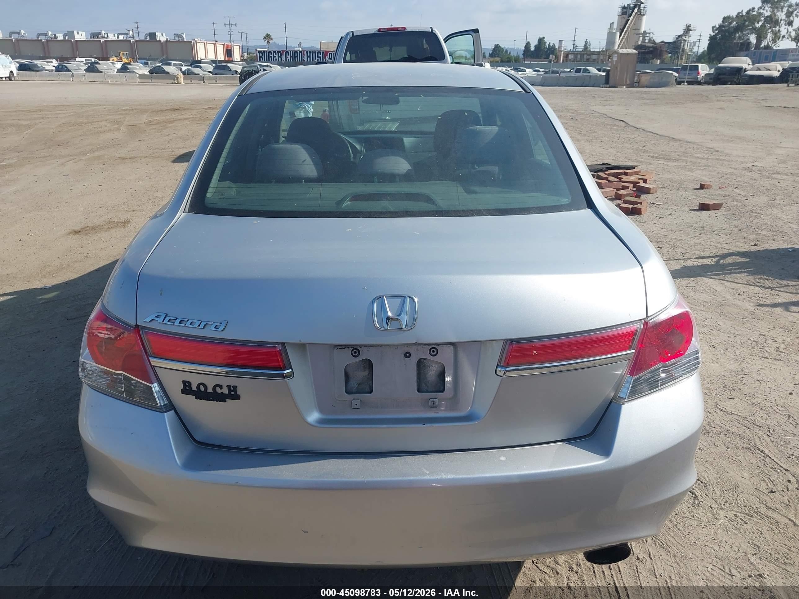2012 Honda Accord 2.4 Lx Gray vin: 1HGCP2F33CA133163