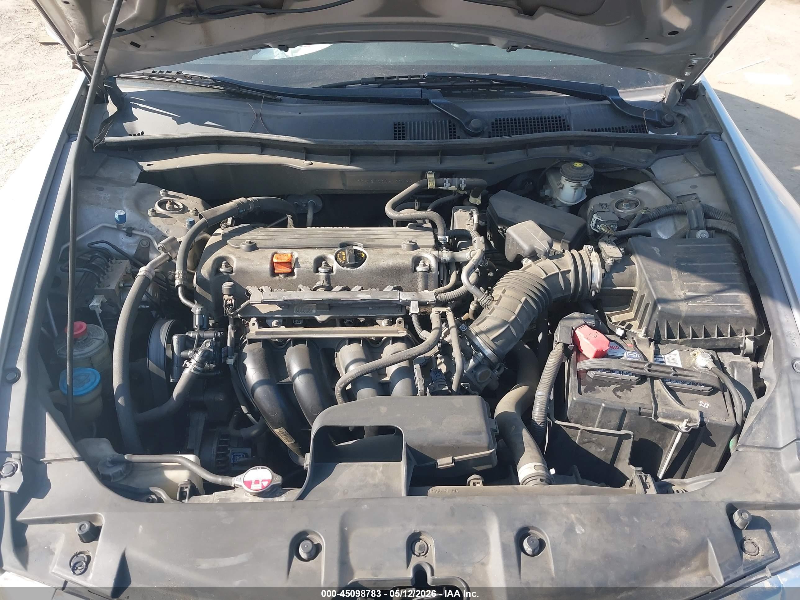 2012 Honda Accord 2.4 Lx Gray vin: 1HGCP2F33CA133163