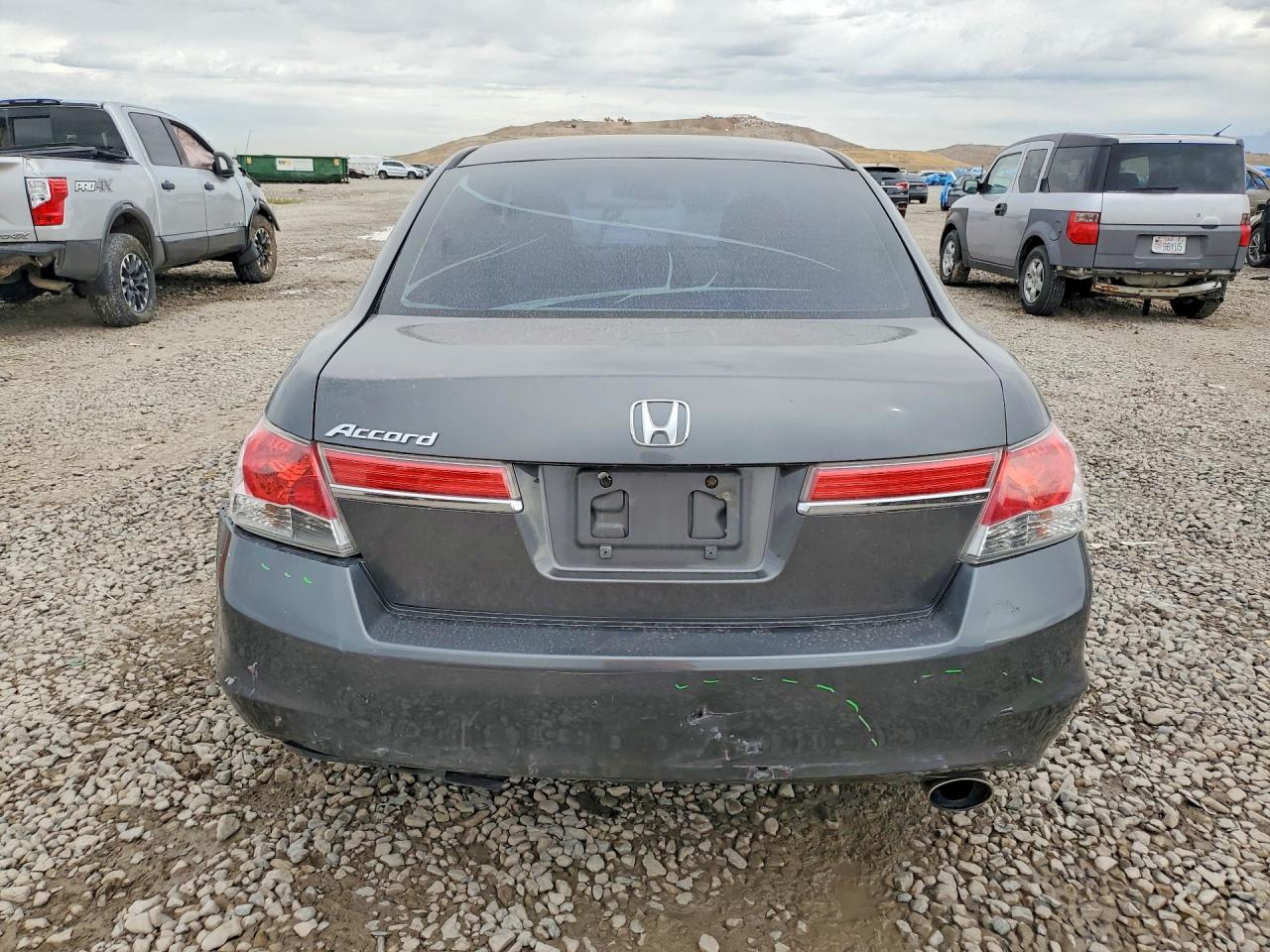 2012 Honda Accord Lx Gray vin: 1HGCP2F33CA137567