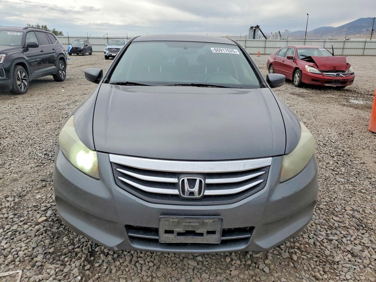 2012 Honda Accord Lx Gray vin: 1HGCP2F33CA137567
