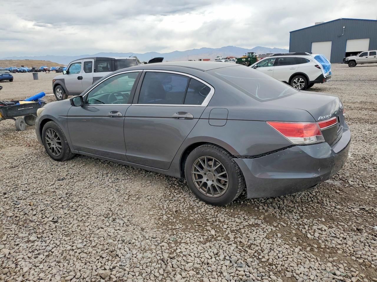 2012 Honda Accord Lx Gray vin: 1HGCP2F33CA137567