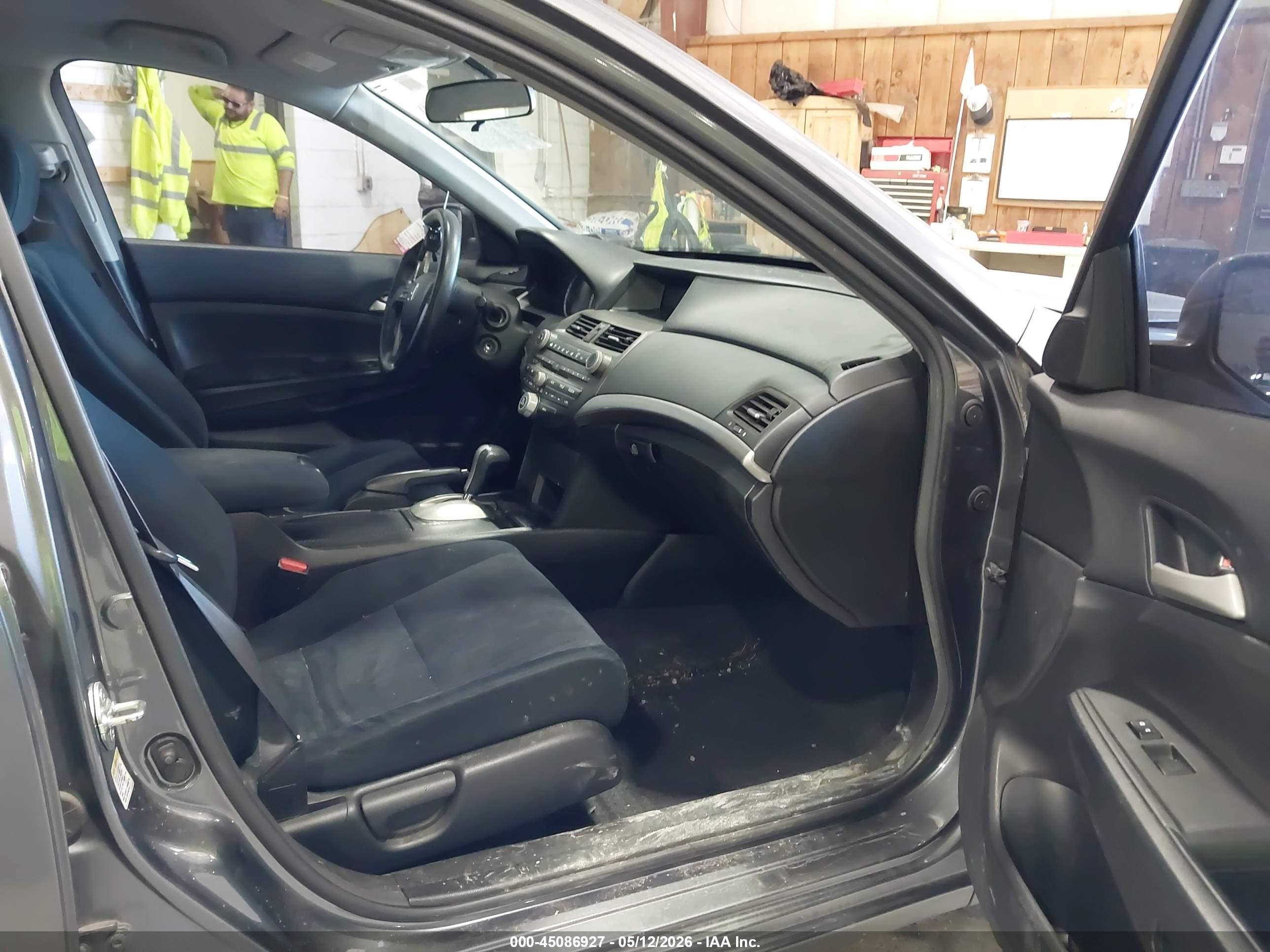 2012 Honda Accord 2.4 Lx Gray vin: 1HGCP2F33CA176756