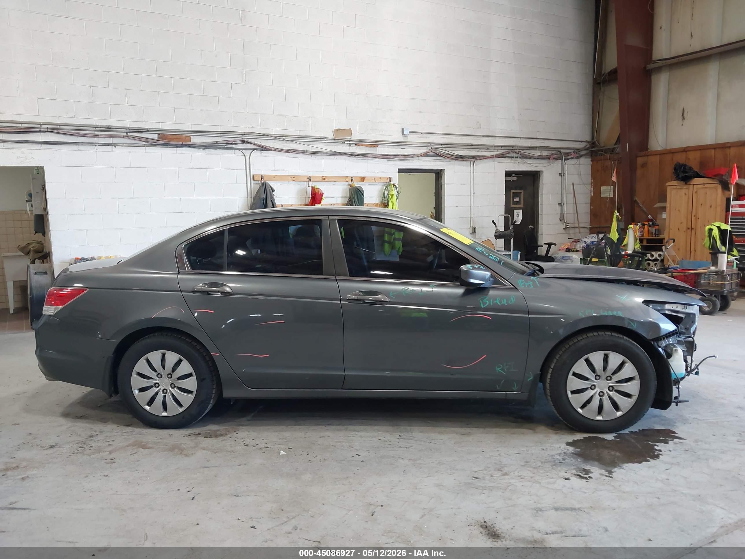 2012 Honda Accord 2.4 Lx Gray vin: 1HGCP2F33CA176756