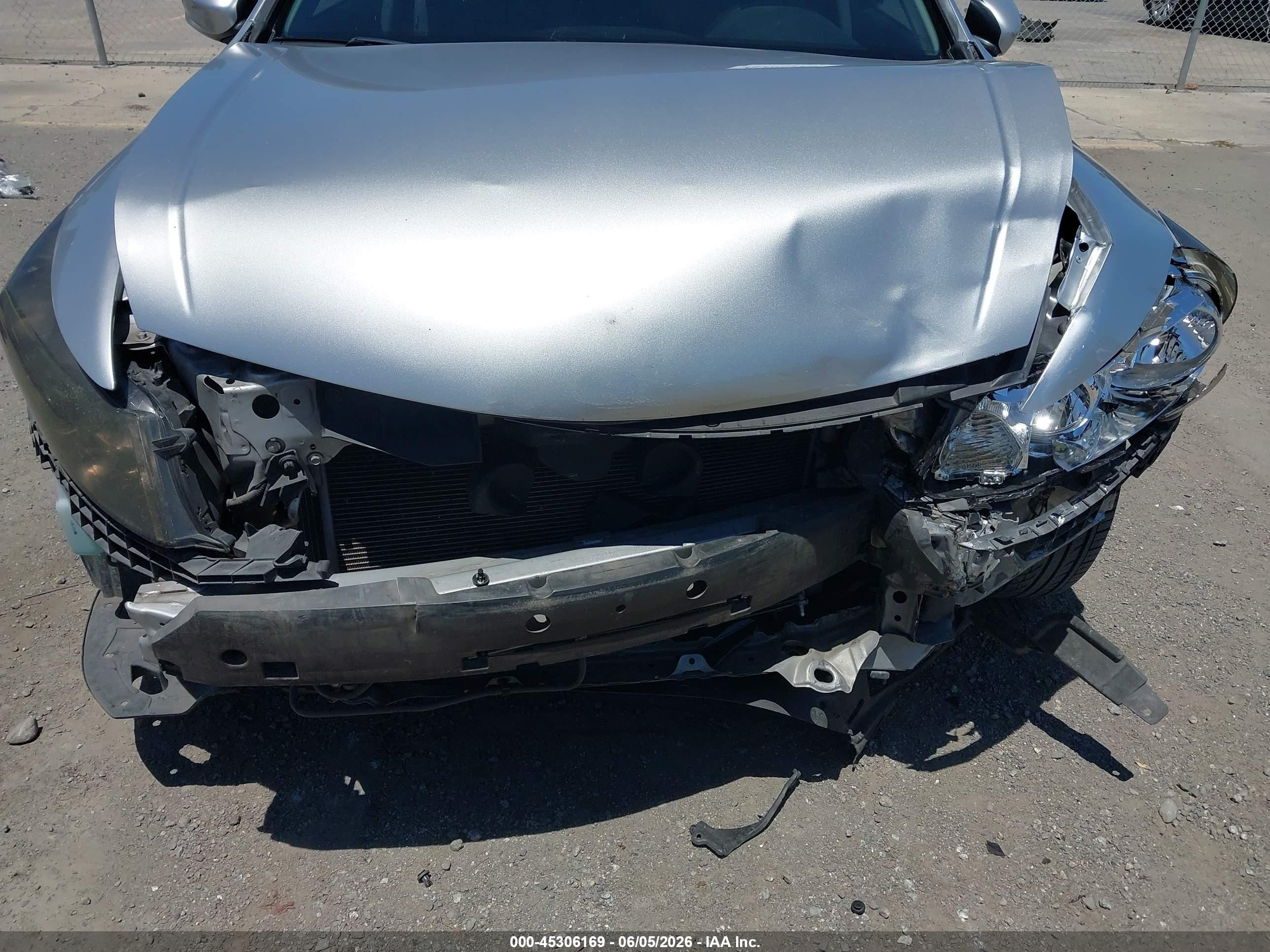 2012 Honda Accord 2.4 Lx Gray vin: 1HGCP2F33CA181259
