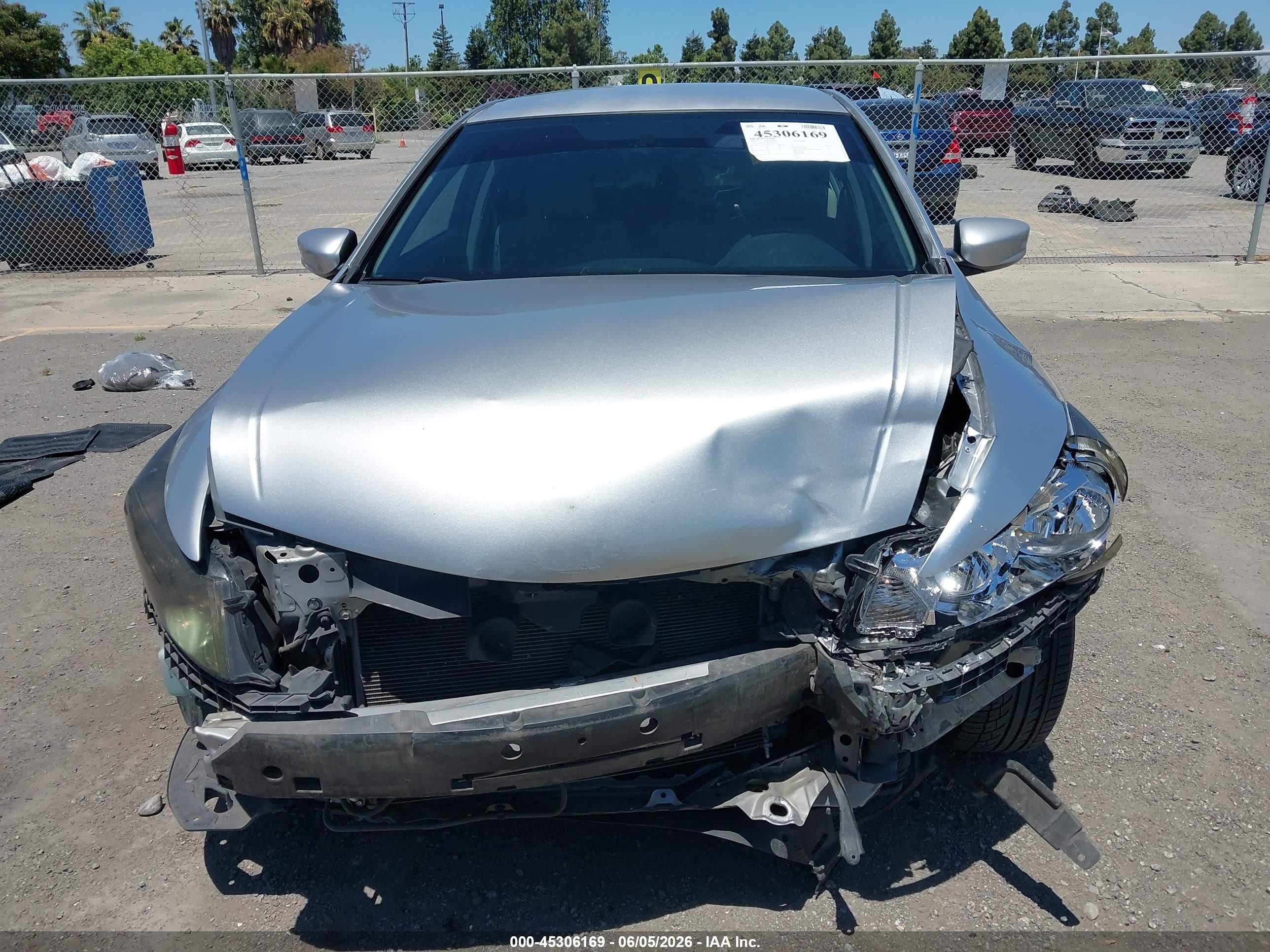 2012 Honda Accord 2.4 Lx Gray vin: 1HGCP2F33CA181259