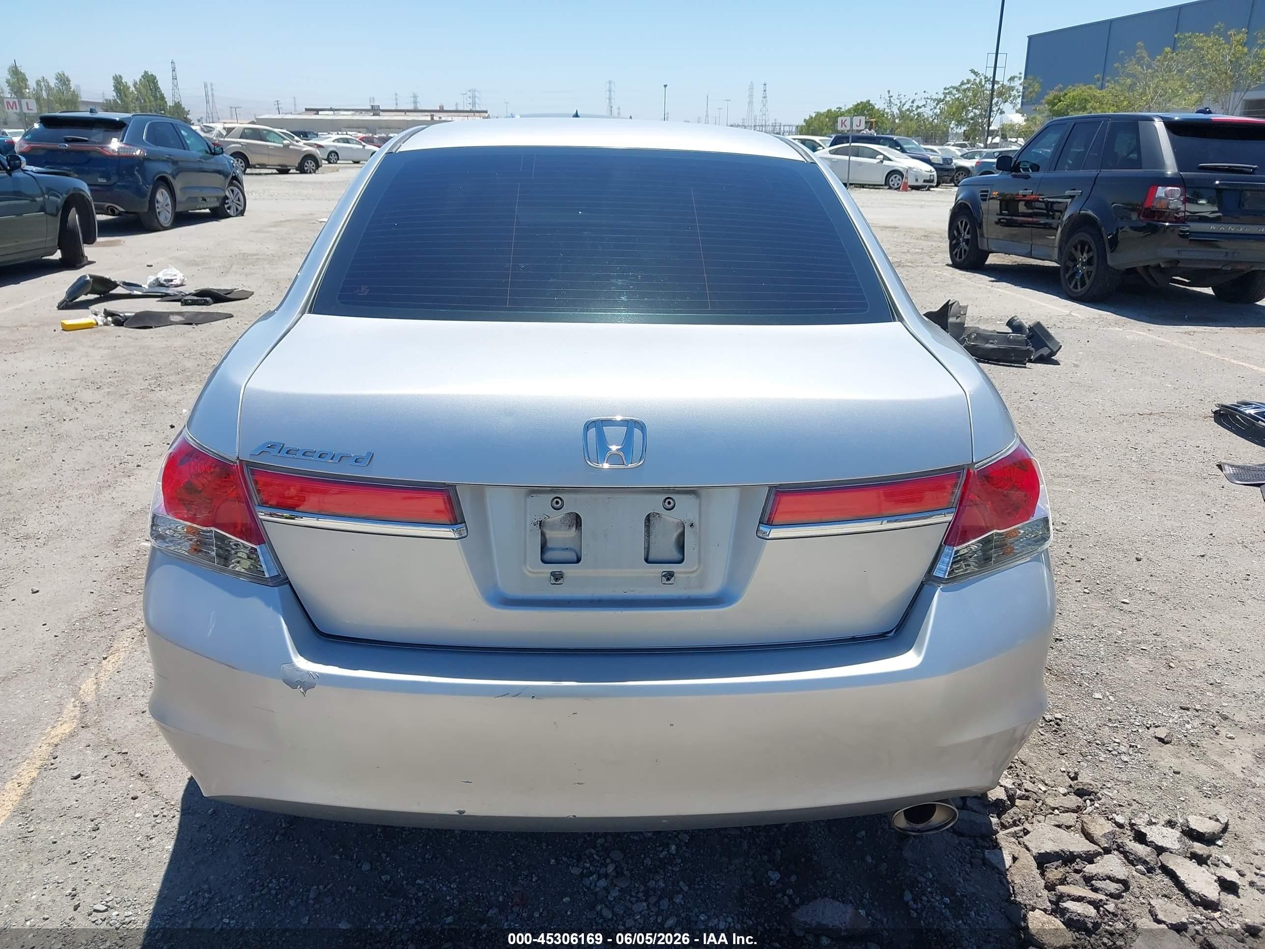 2012 Honda Accord 2.4 Lx Gray vin: 1HGCP2F33CA181259