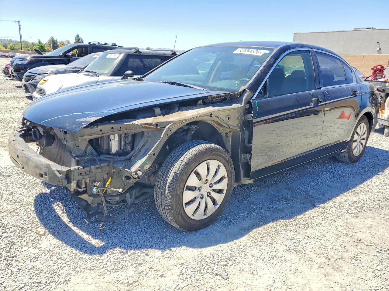 2012 Honda Accord Lx Черный vin: 1HGCP2F33CA191743