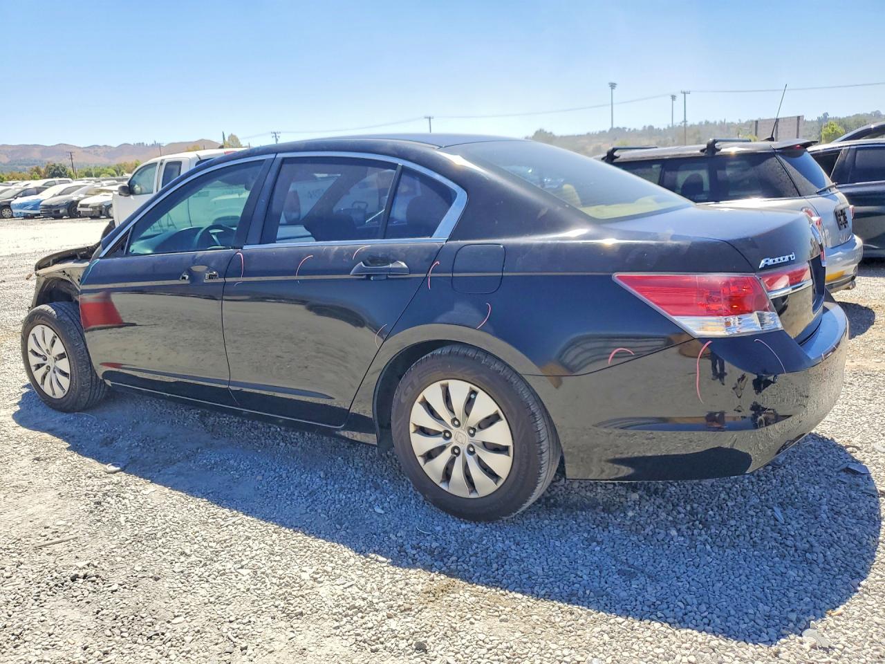 2012 Honda Accord Lx Черный vin: 1HGCP2F33CA191743