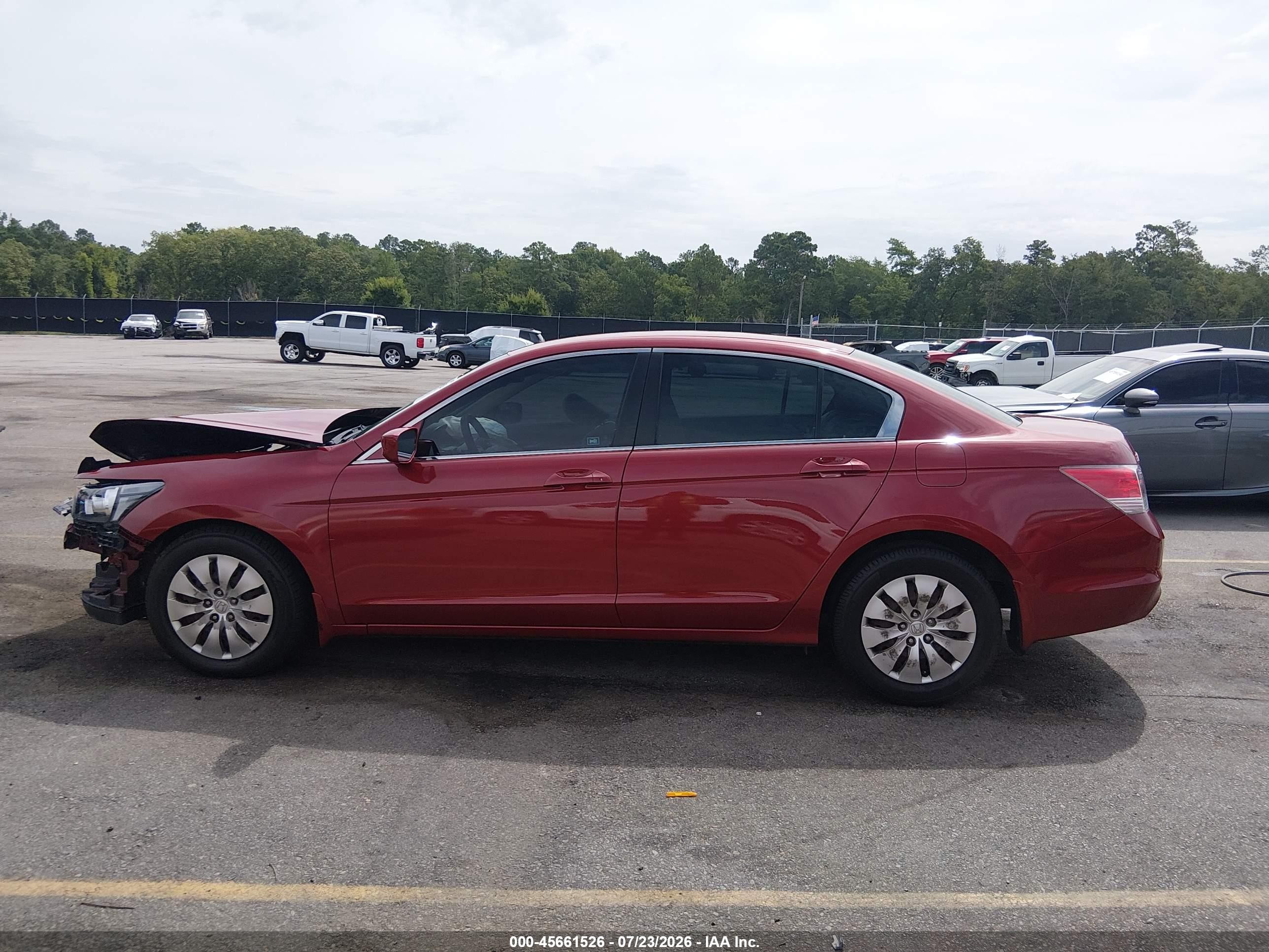 2012 Honda Accord Sdn Lx Красный vin: 1HGCP2F33CA207181