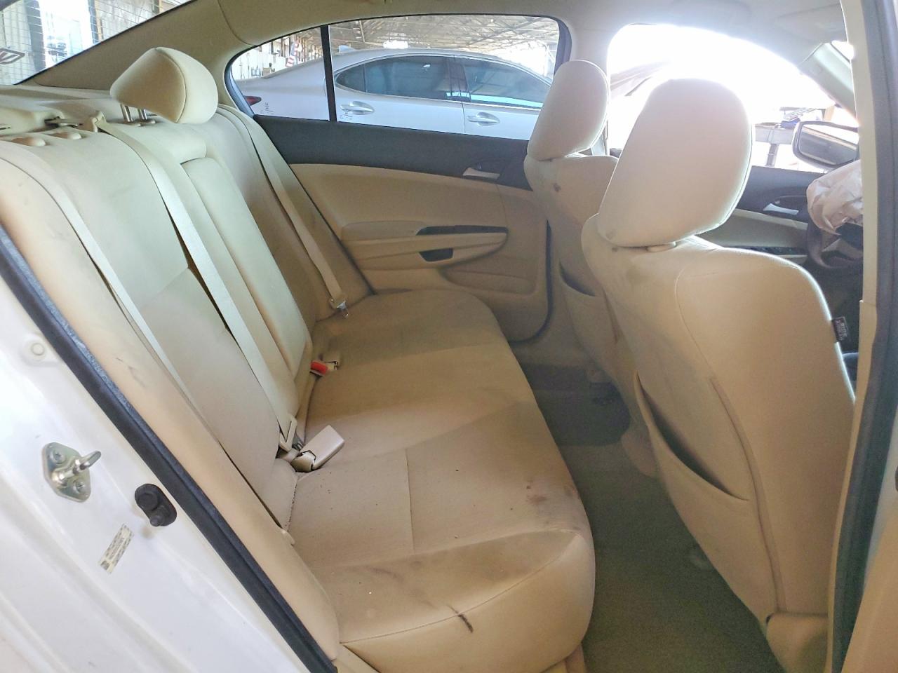 2012 Honda Accord Lx White vin: 1HGCP2F33CA214874