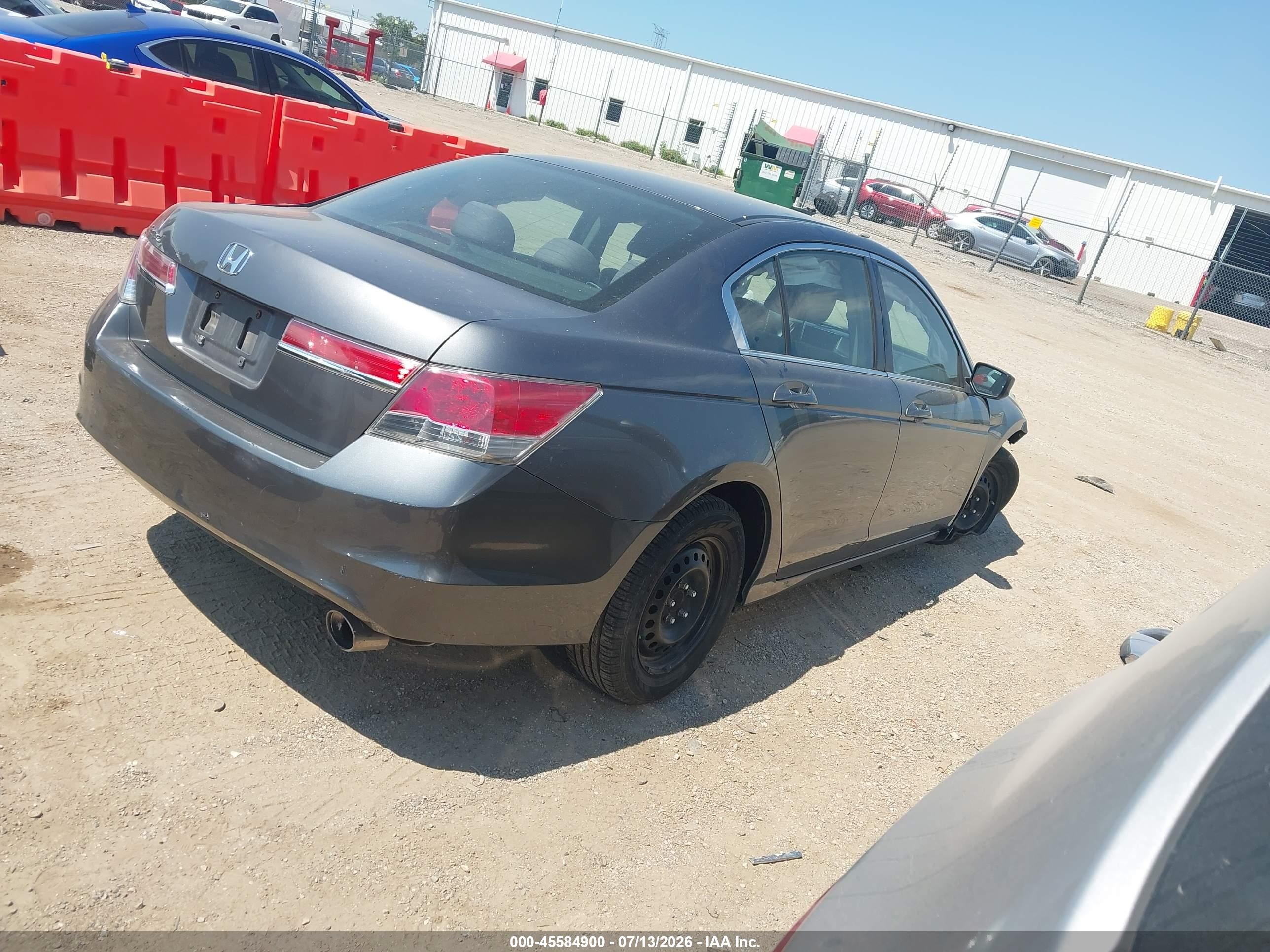 2012 Honda Accord Sdn Lx Gray vin: 1HGCP2F33CA234915