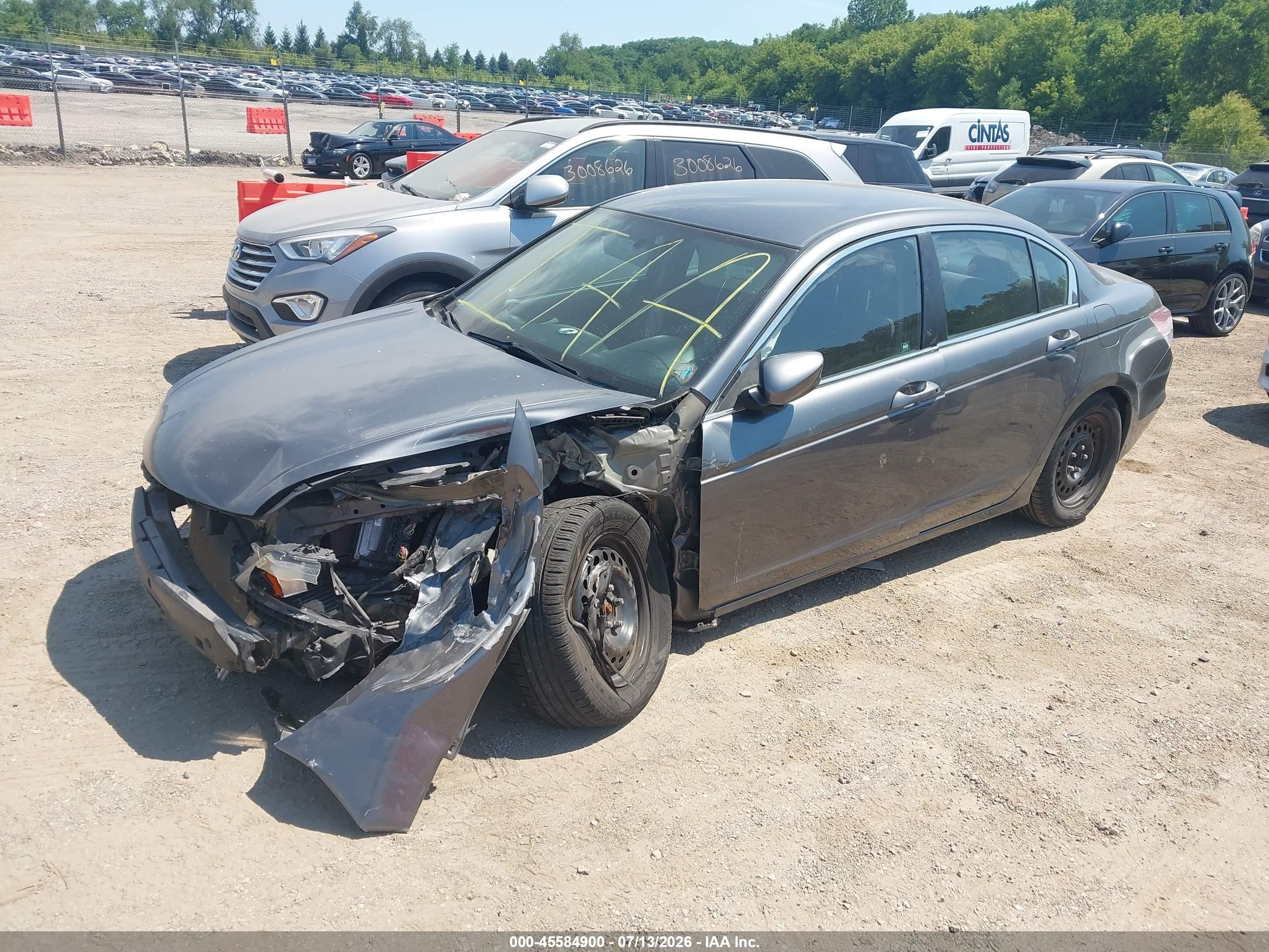 2012 Honda Accord Sdn Lx Gray vin: 1HGCP2F33CA234915